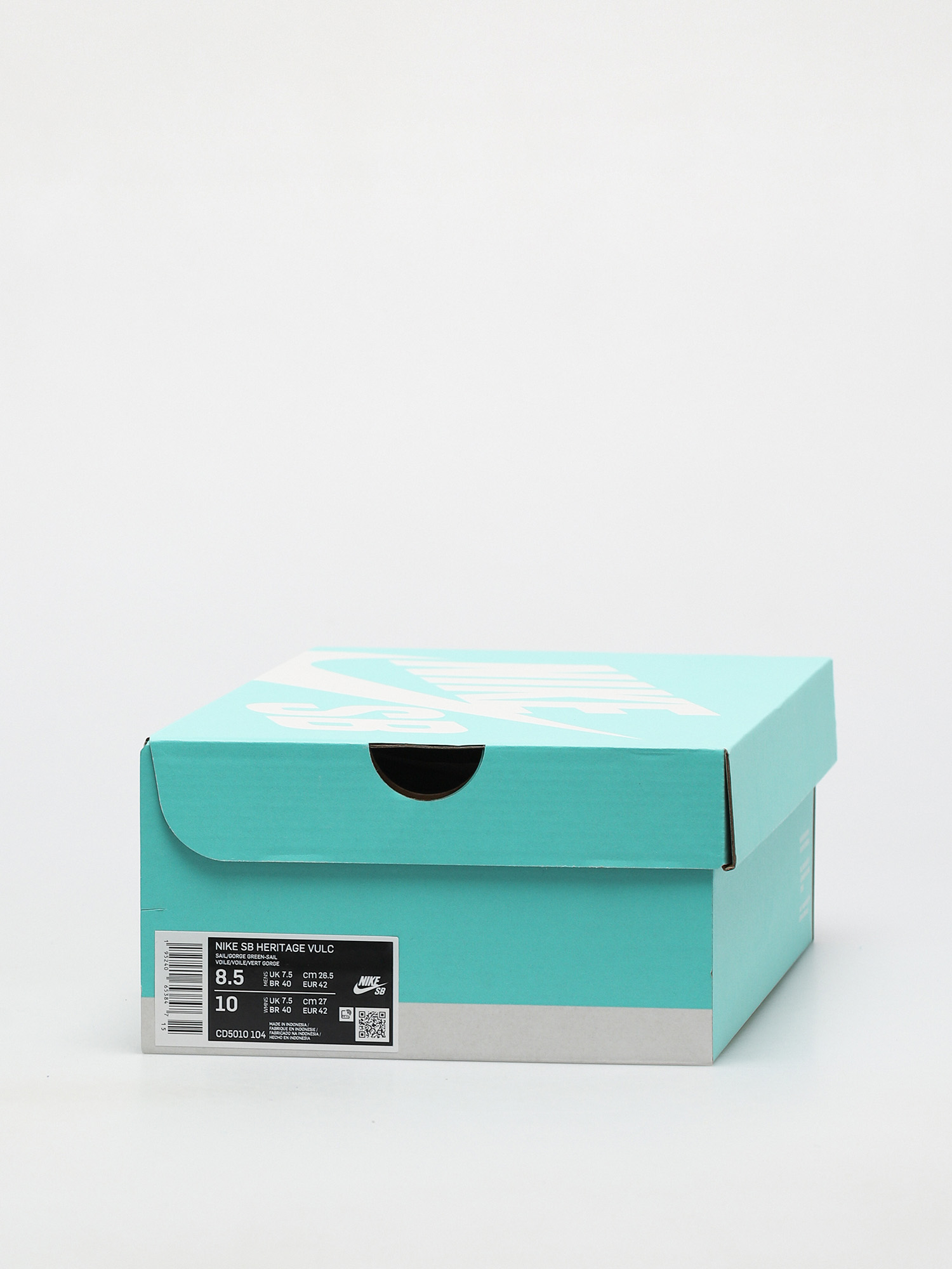 Buty Nike SB Heritage Vulc (sail/gorge green sail safety orange)