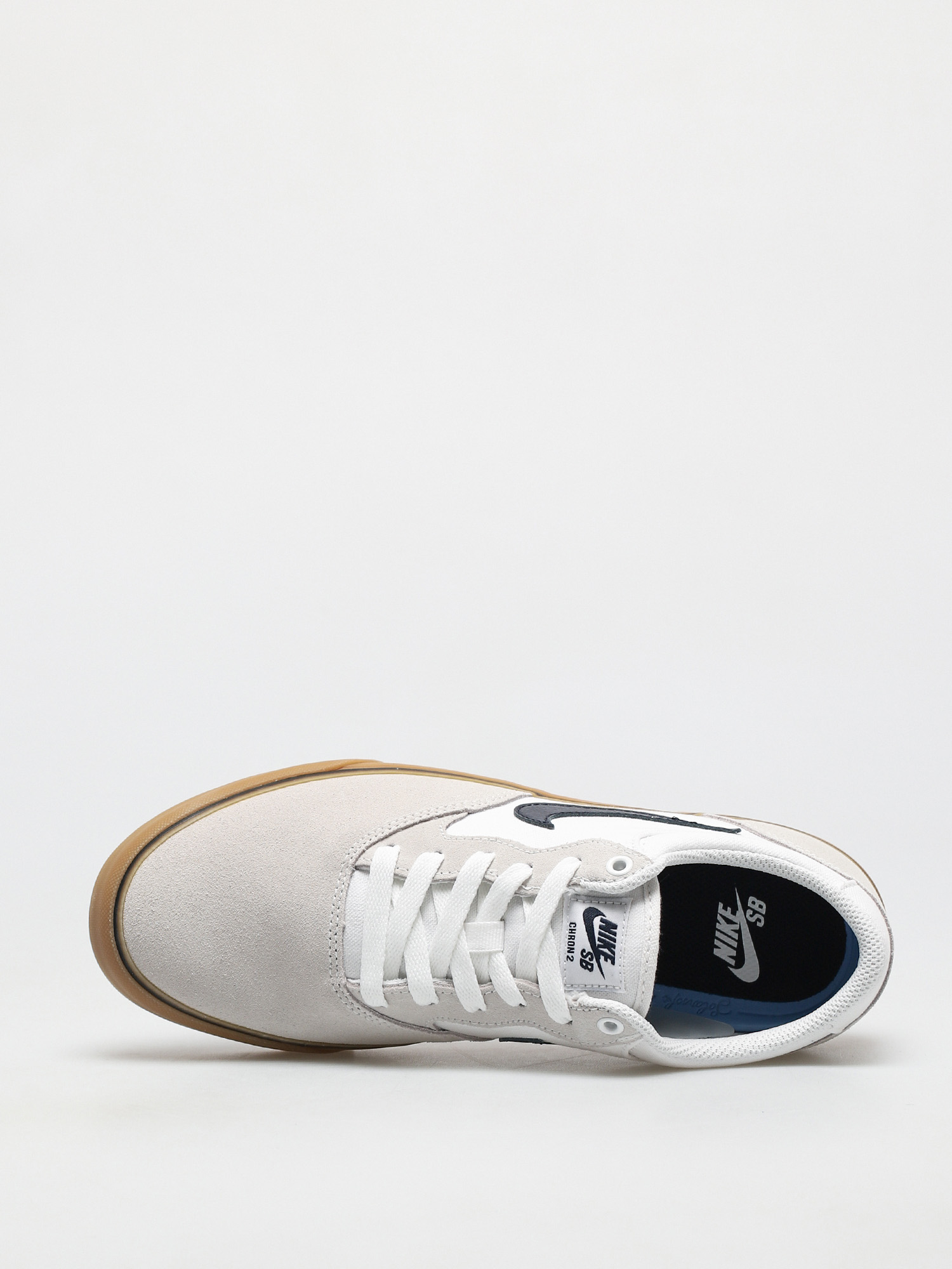 Buty Nike SB Chron 2 (white/obsidian white gum light brown)