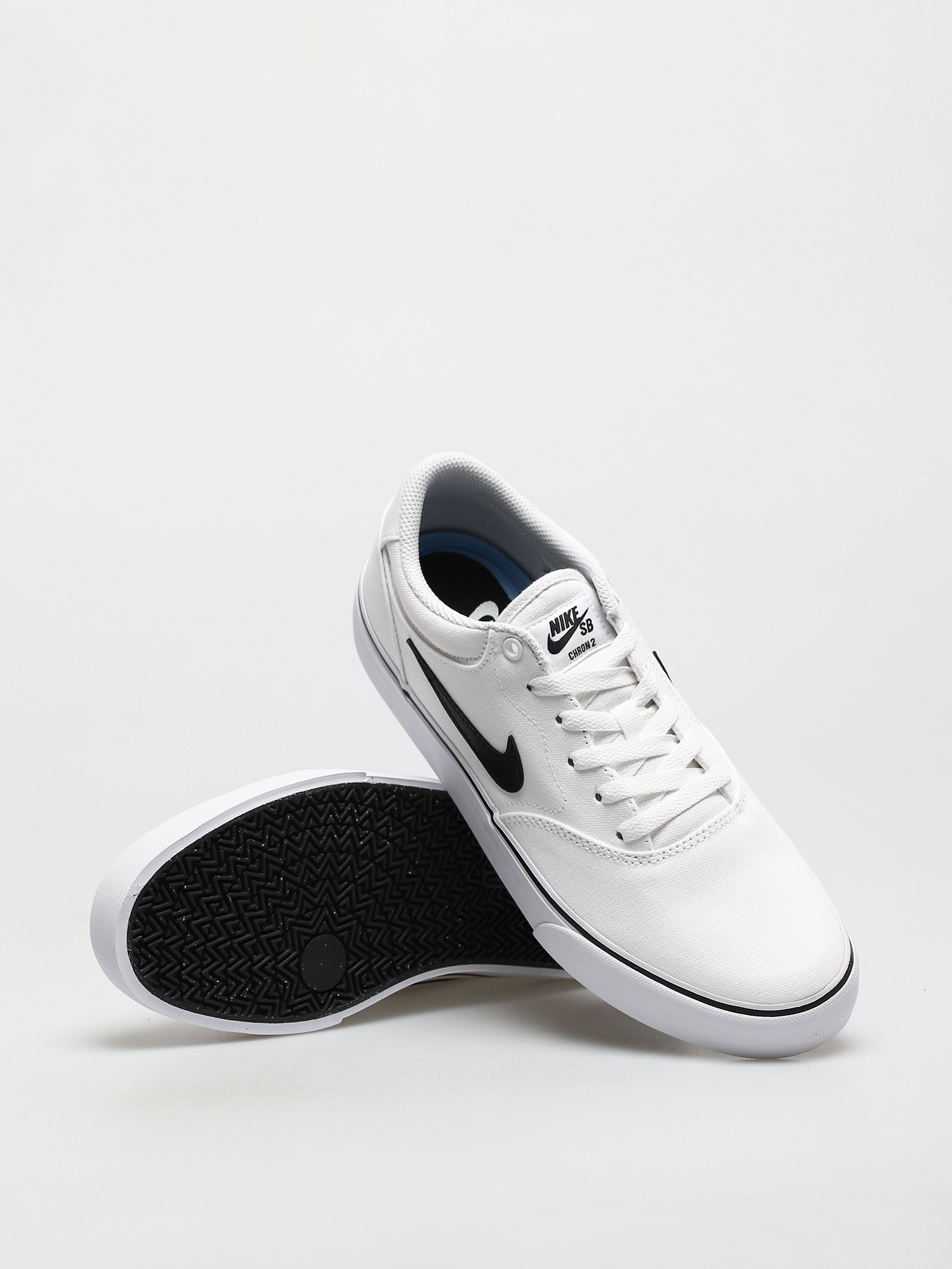 Buty Nike SB Chron 2 Canvas (white/black white)