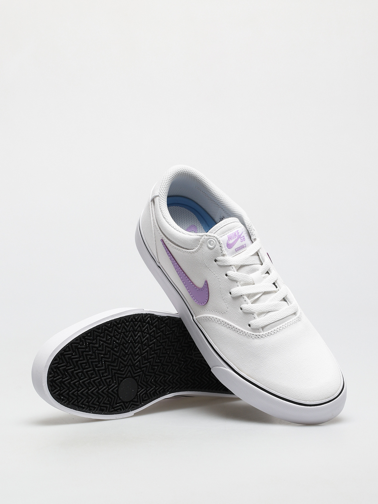 Buty Nike SB Chron 2 Canvas (white/lilac white black)