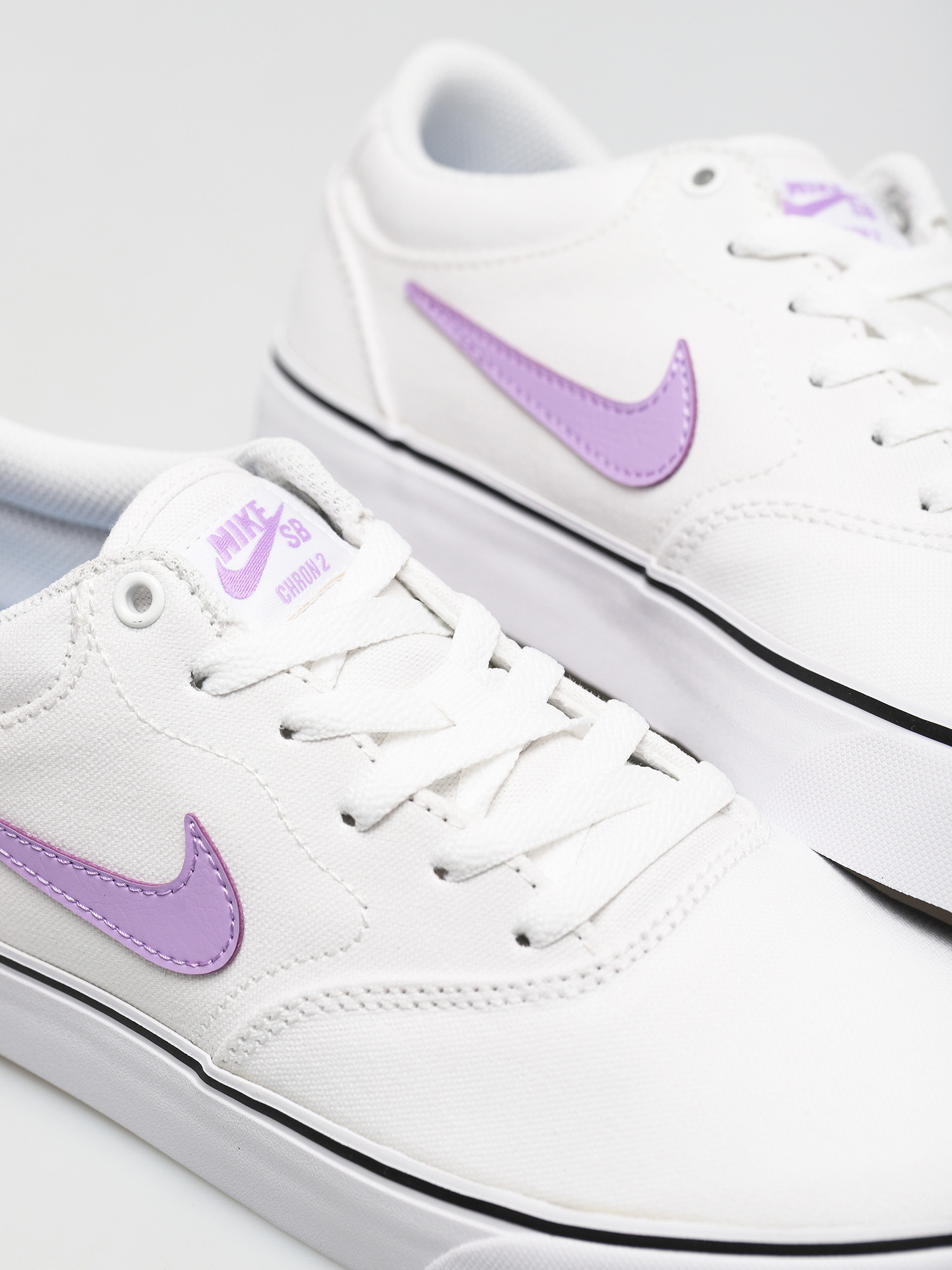 Buty Nike SB Chron 2 Canvas (white/lilac white black)