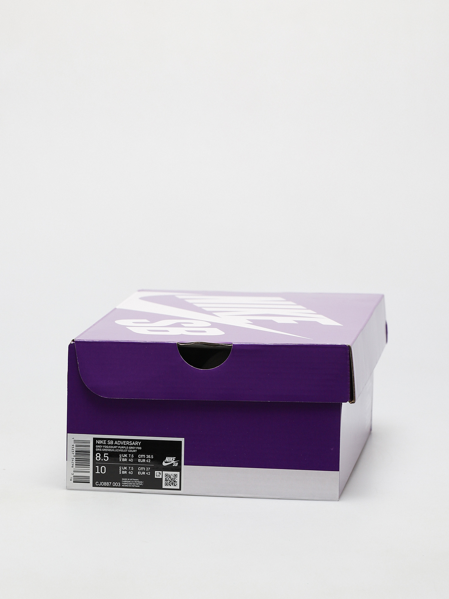 Buty Nike SB Adversary (grey fog/court purple grey fog white)
