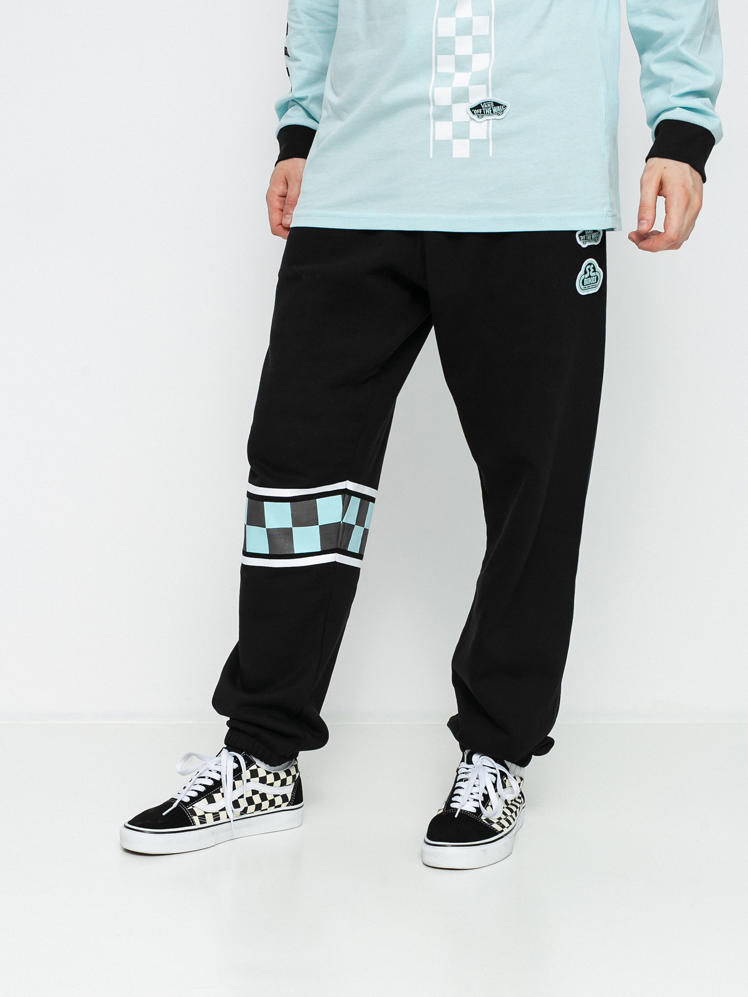 Spodnie Vans X Se Bikes Relaxed Fleece (se bikes/black)