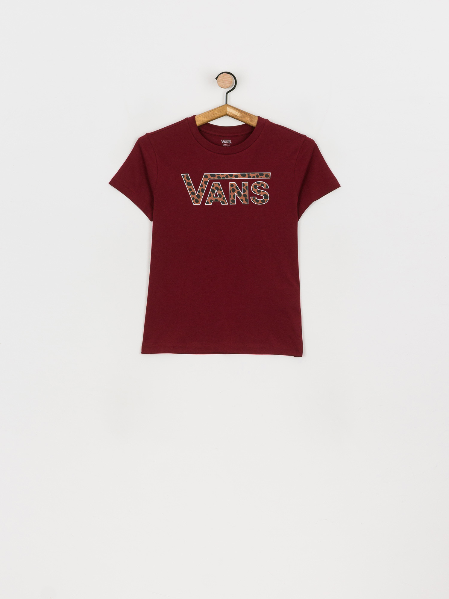 T-shirt Vans Animal V Wmn (pomegranate)