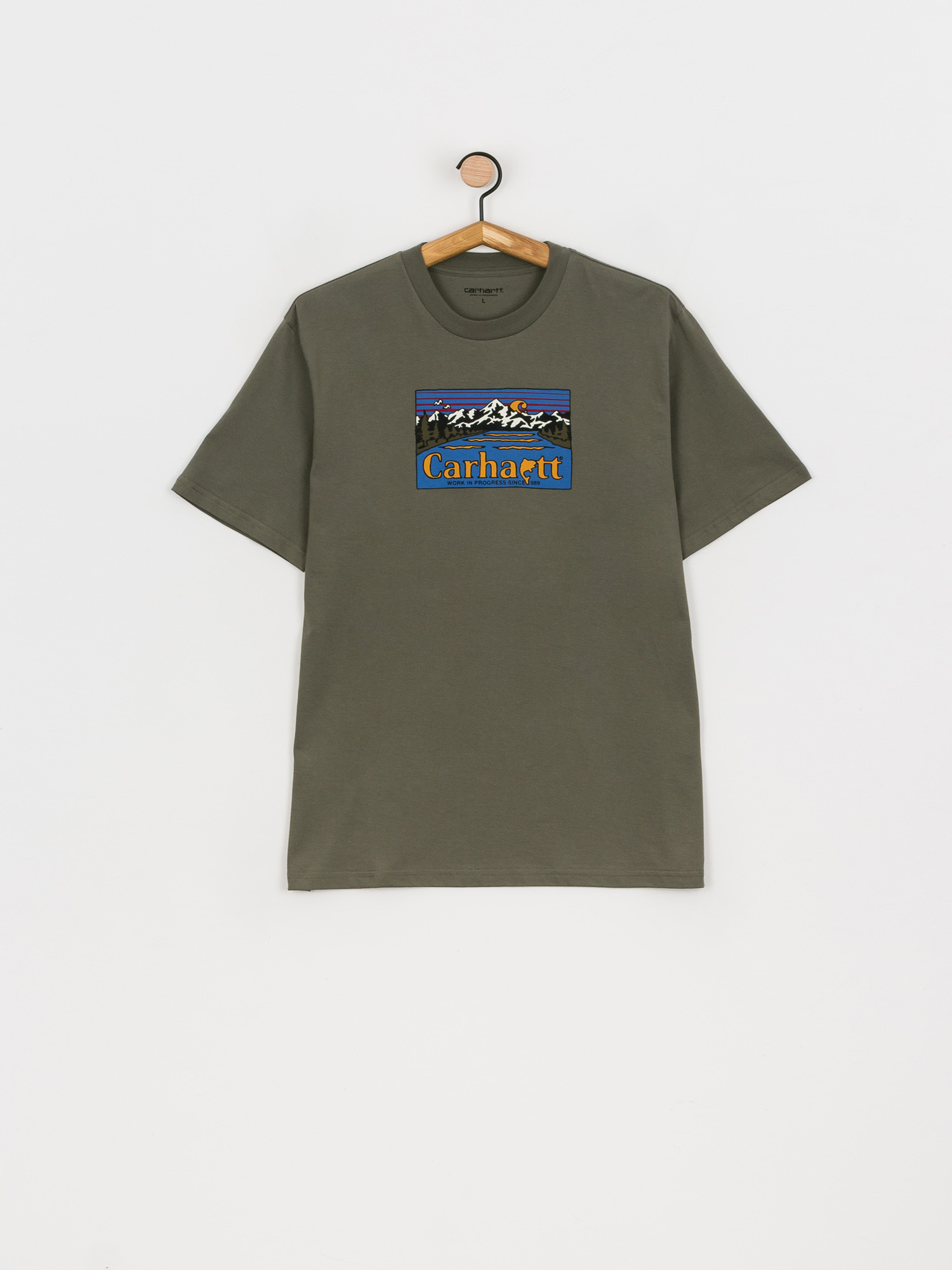 T-shirt Carhartt WIP Great Outdoors (thyme)