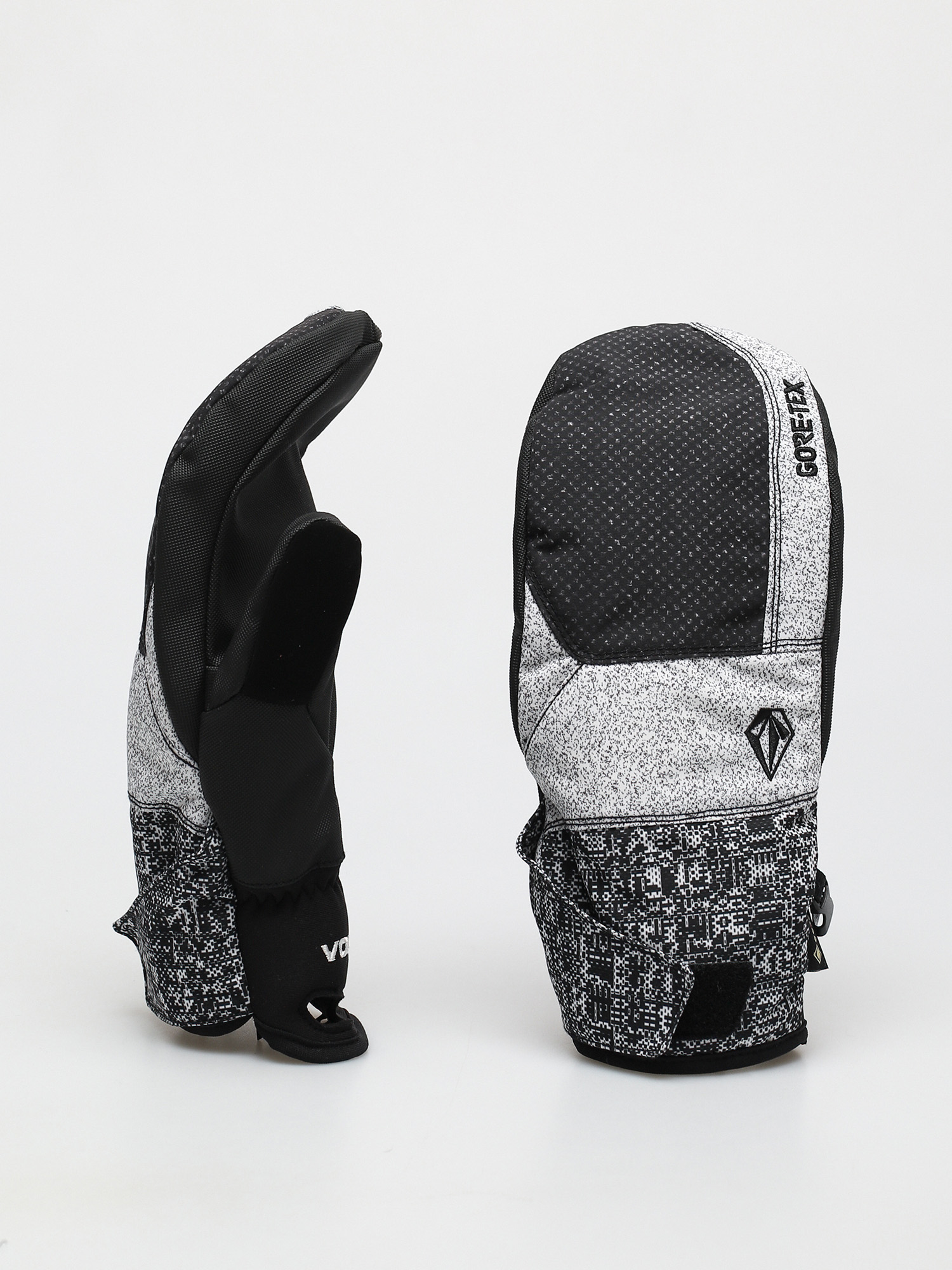 Rękawice Volcom Stay Dry Gore Tex Mitt (black check)