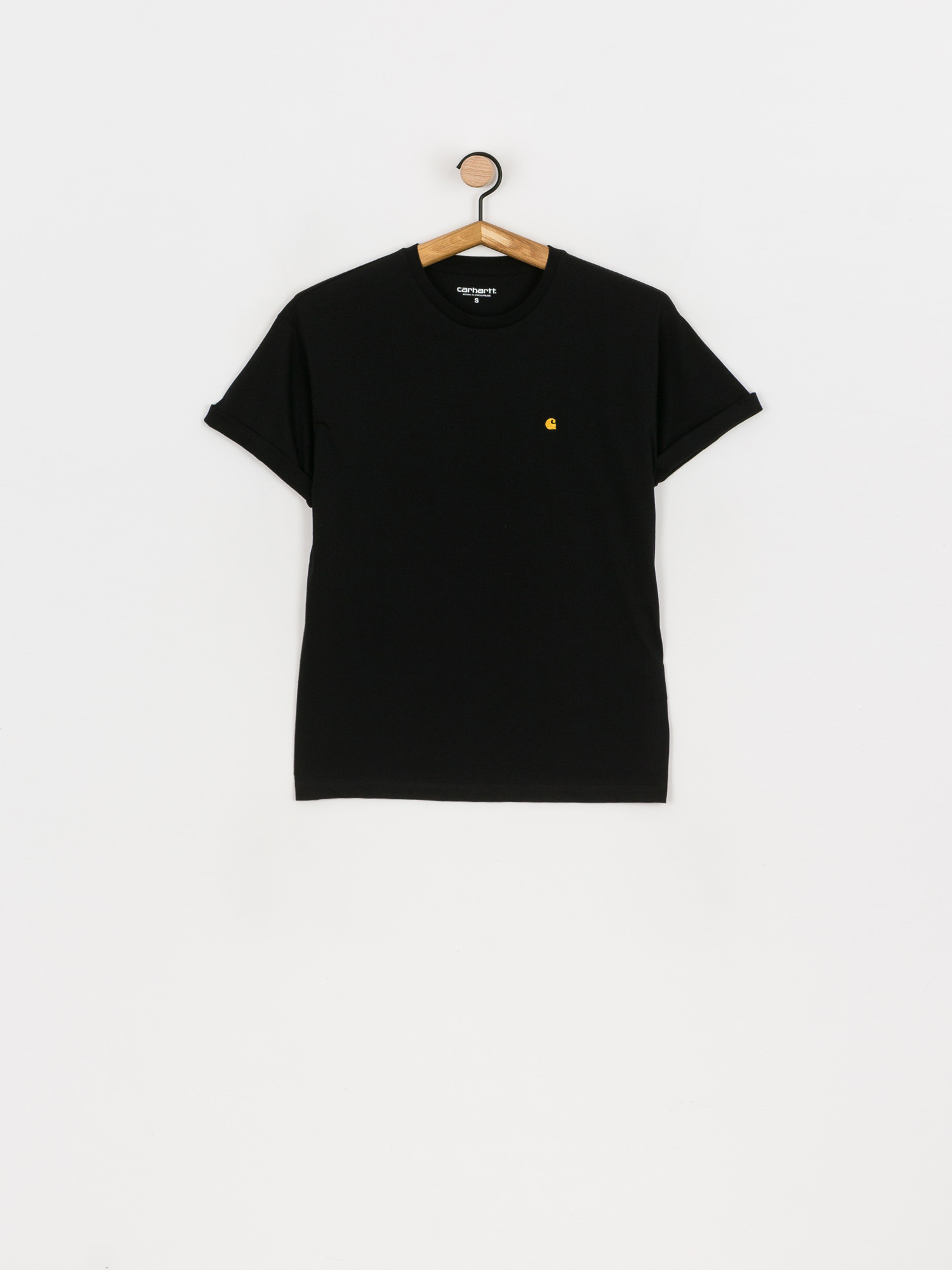 T-shirt Carhartt WIP Chase Wmn (black/gold)