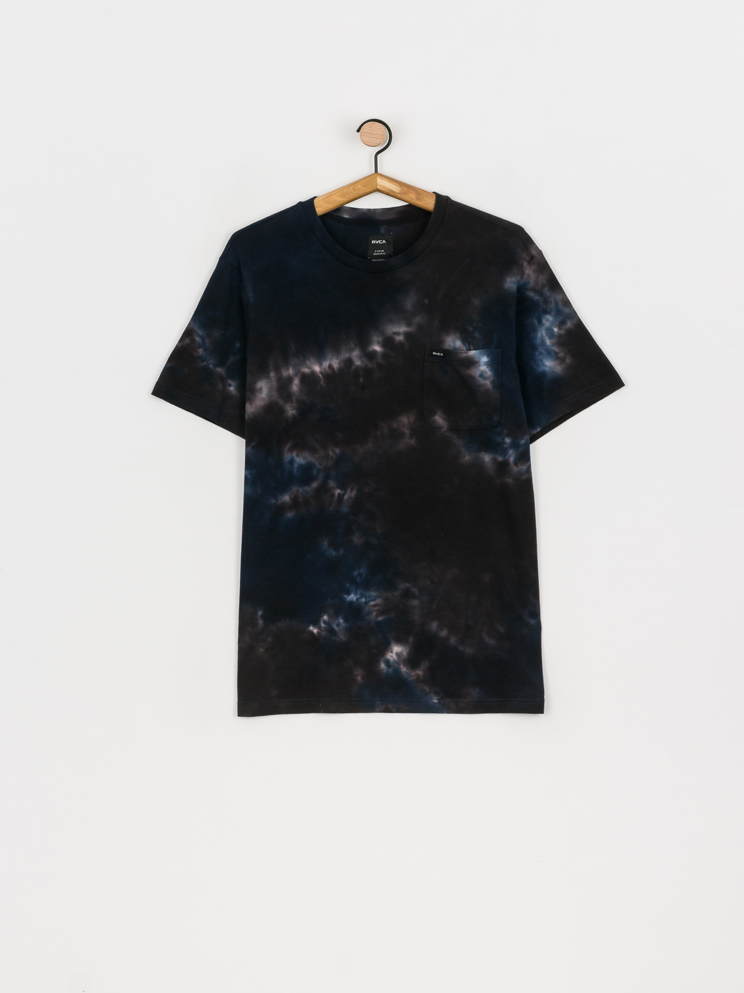 T-shirt RVCA Manic Tie Dye (navy tie dye)