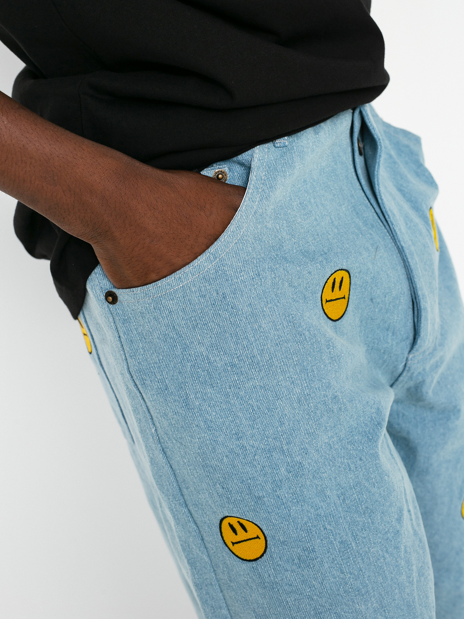 Spodnie Helas Smiley (light blue)