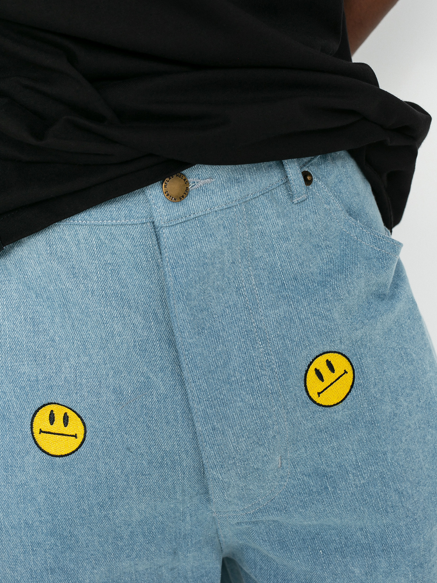 Spodnie Helas Smiley (light blue)