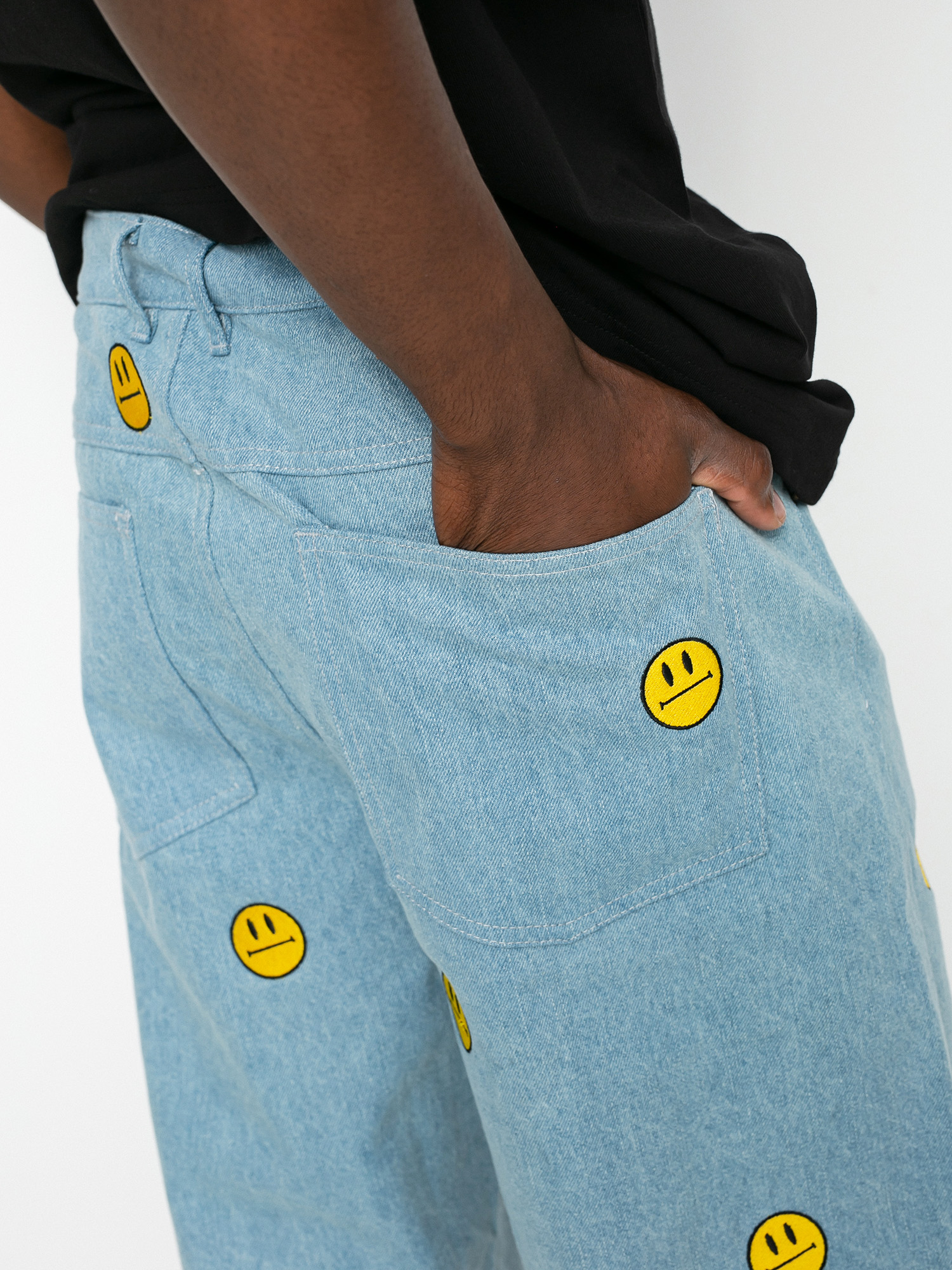 Spodnie Helas Smiley (light blue)