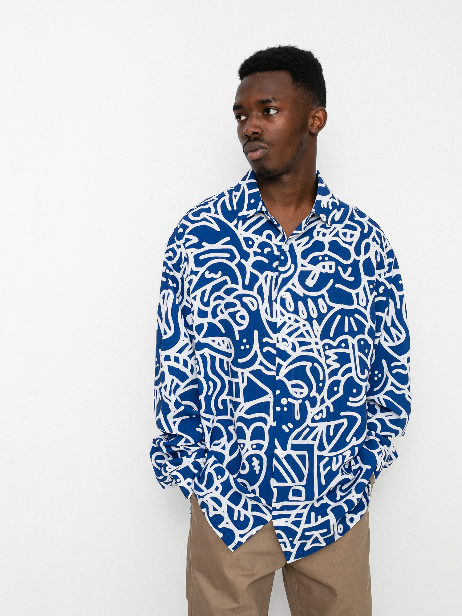 Koszula Helas X Fuzi Igno (blue)