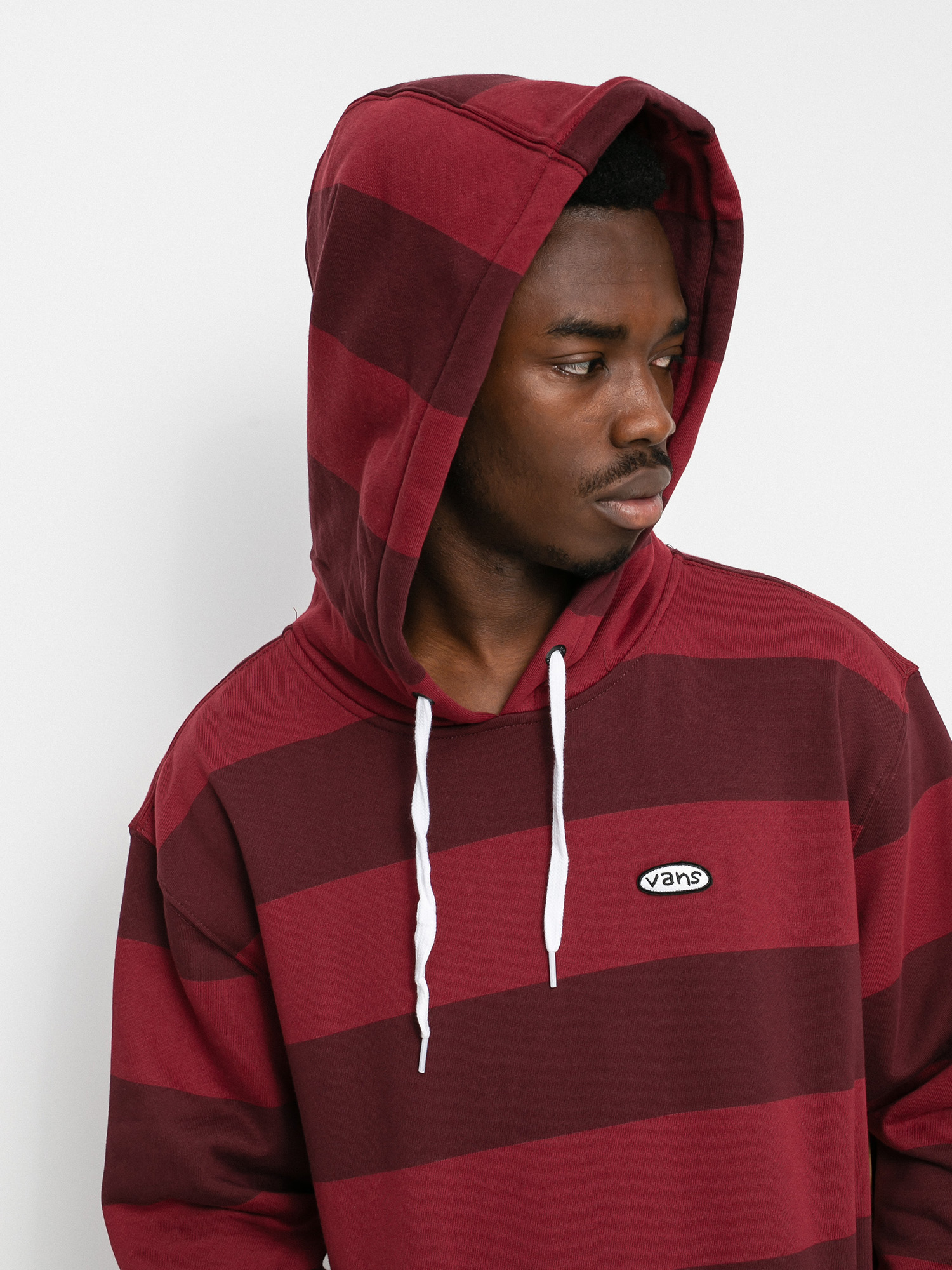 Bluza z kapturem Vans Color Multiplier Yd HD (port royale/pomegranate)