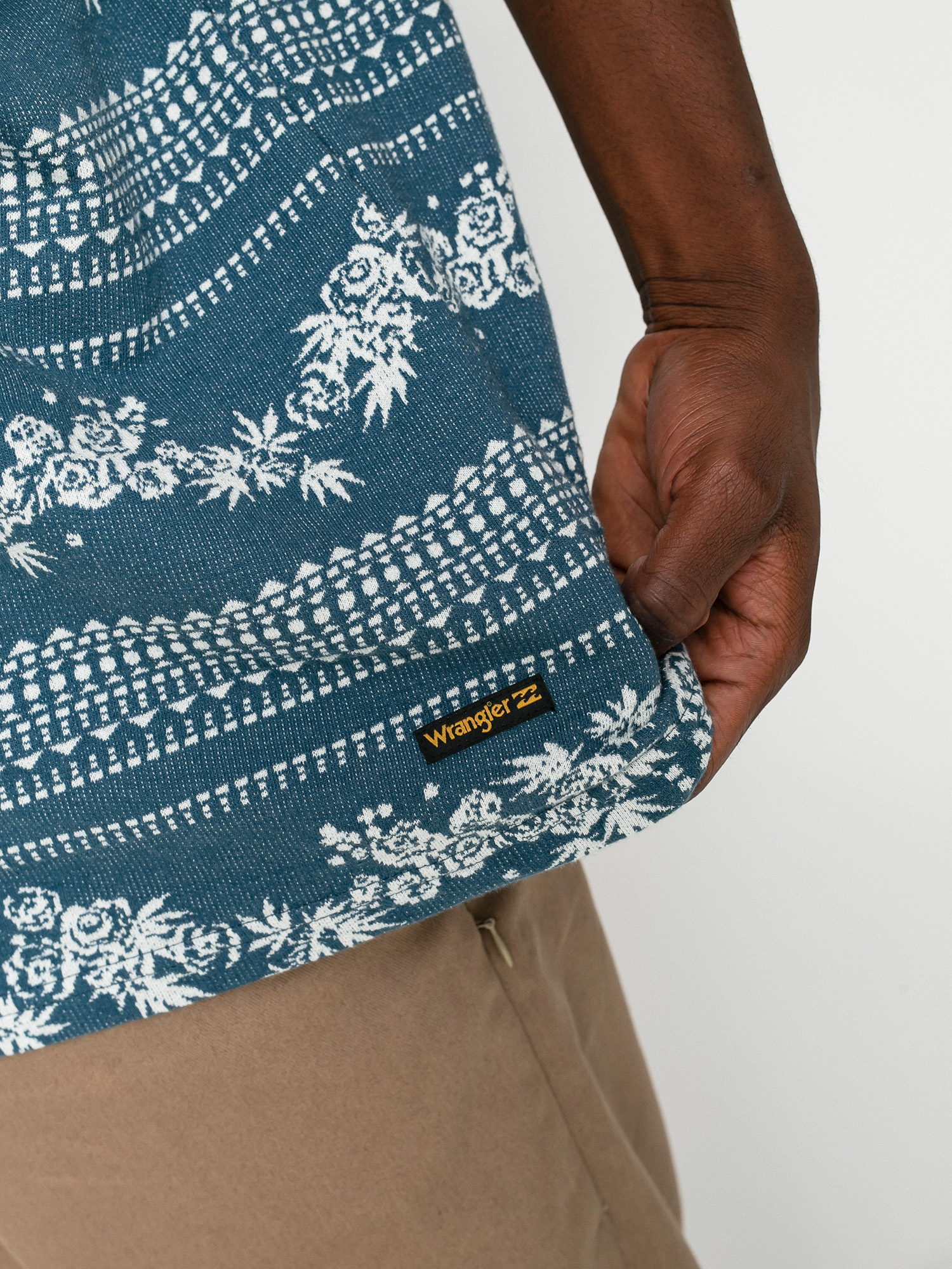 T-shirt Billabong X Wrangler Crew (emerald)