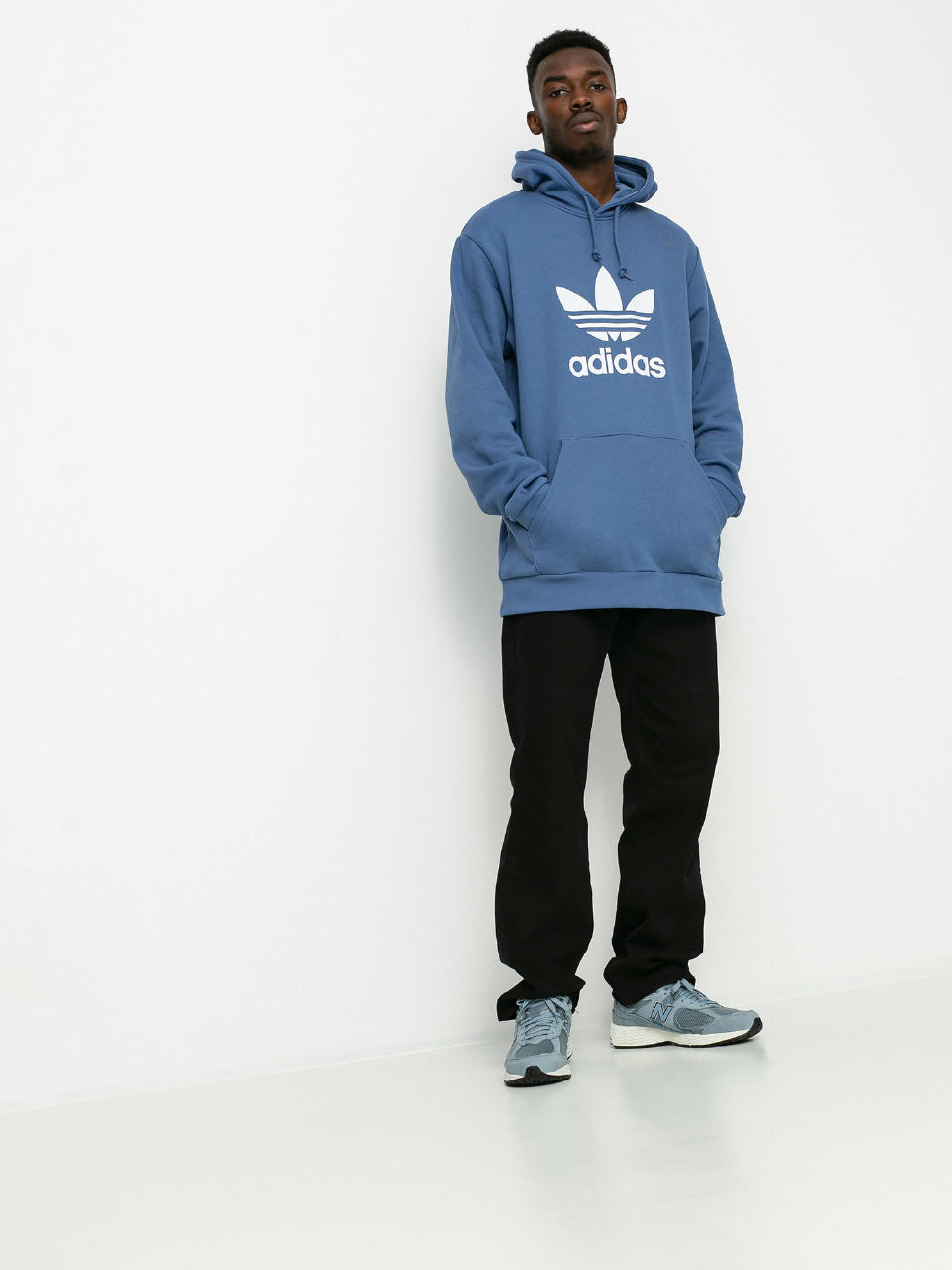 Bluza z kapturem adidas Originals Trefoil HD (creblu)