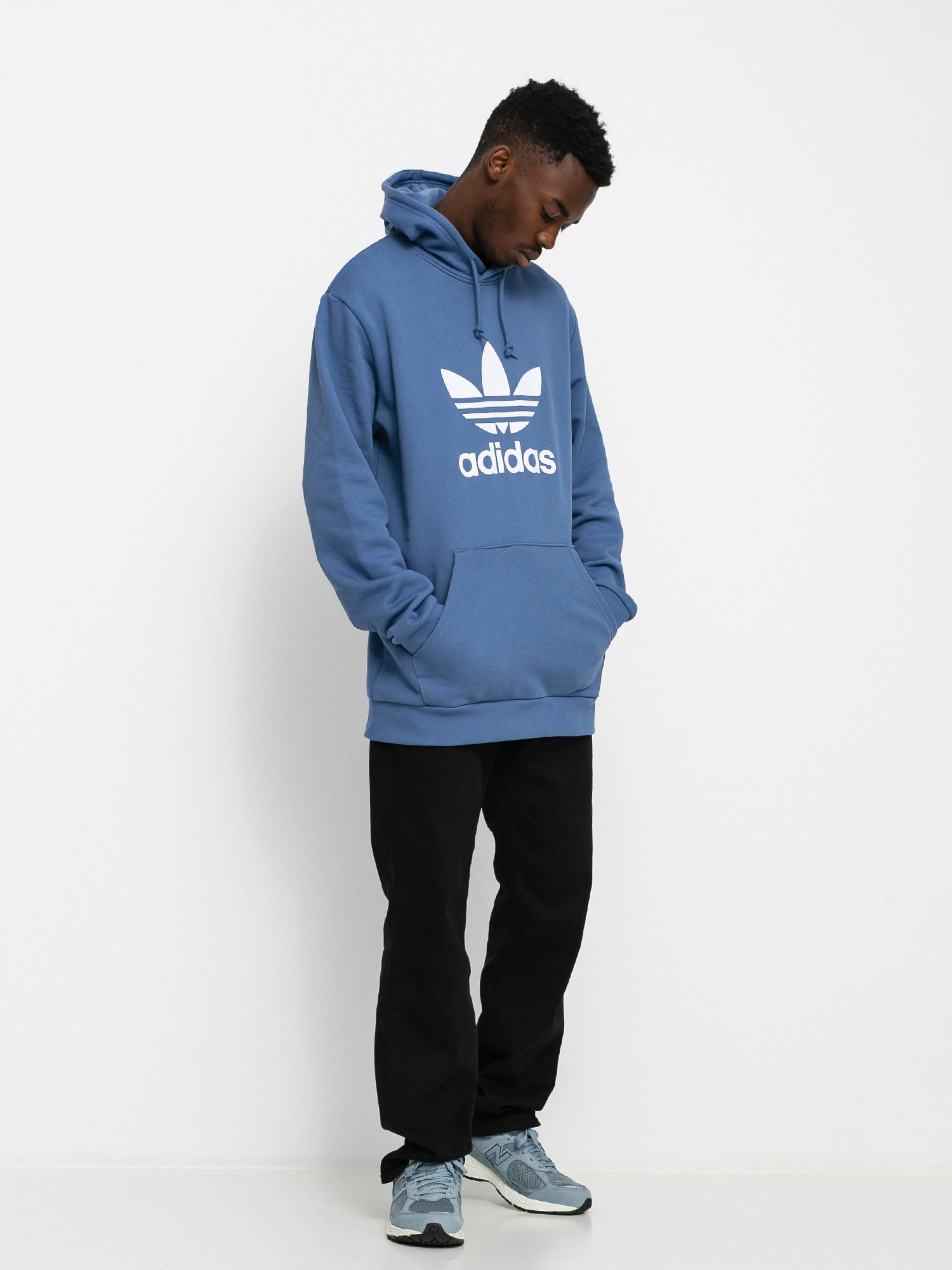 Adidas originals trefoil hotsell - bluza z kapturem