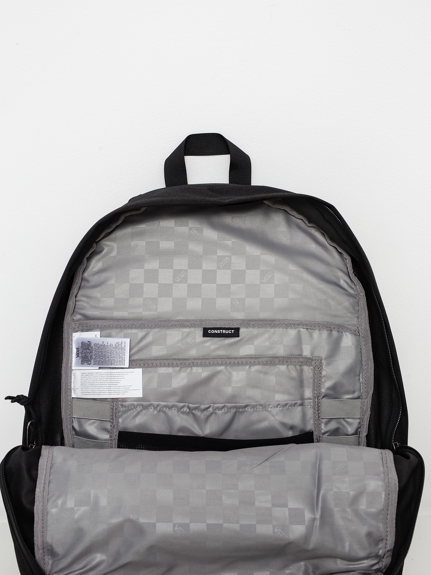 Plecak Vans Construct (black/white)