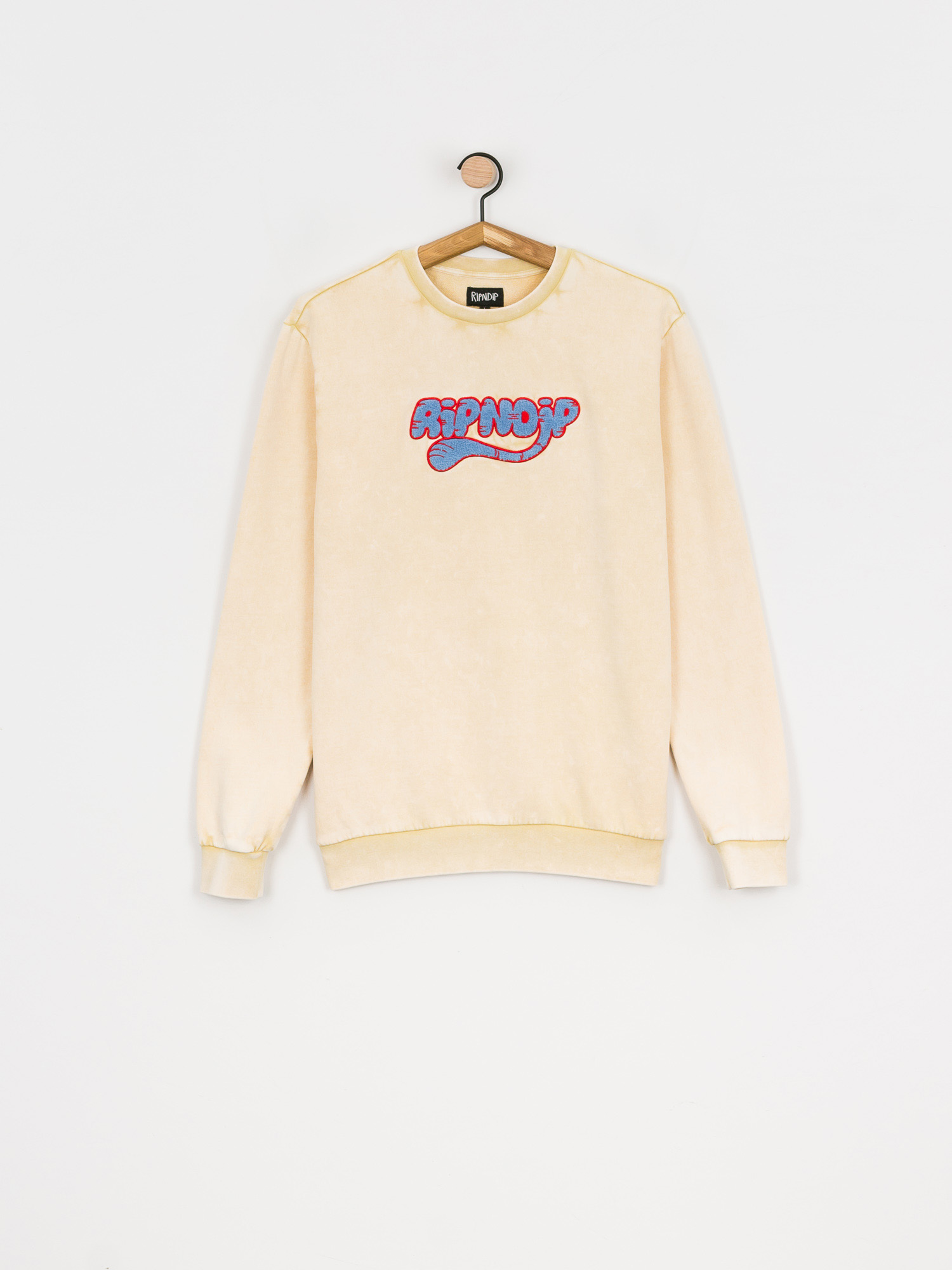 Bluza RipNDip Ripntail Crew (tan mineral wash)