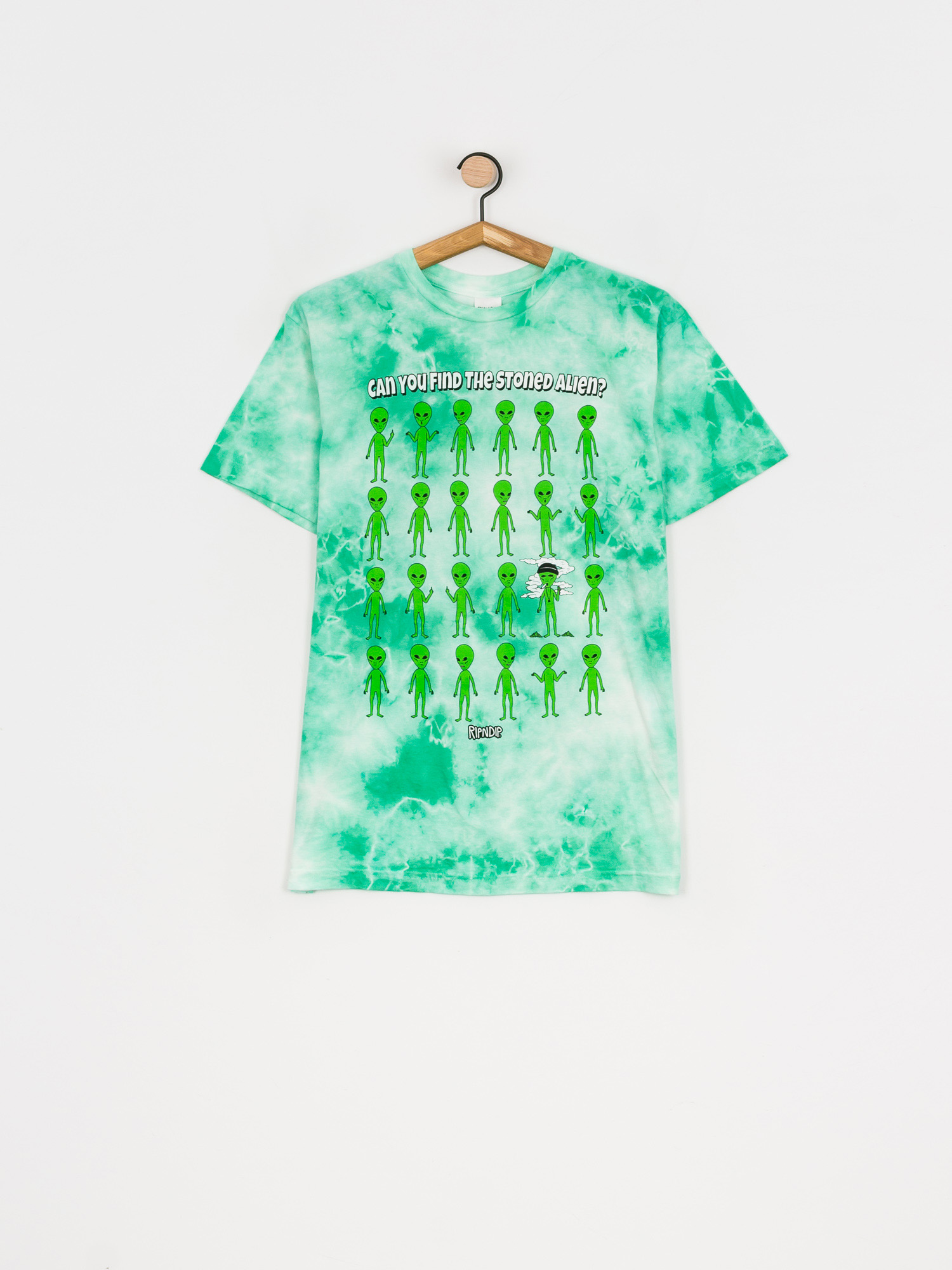 T-shirt RipNDip Stoned Again (green acid wash)