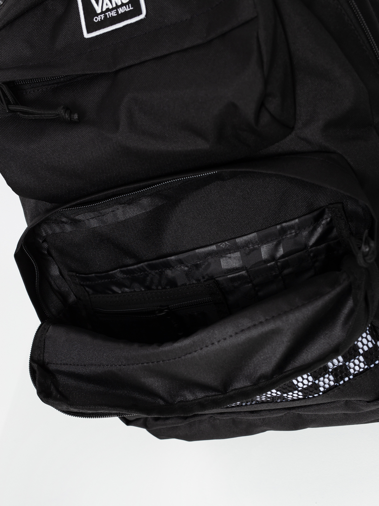 Plecak Vans Stasher Wmn (black/checkerboard)