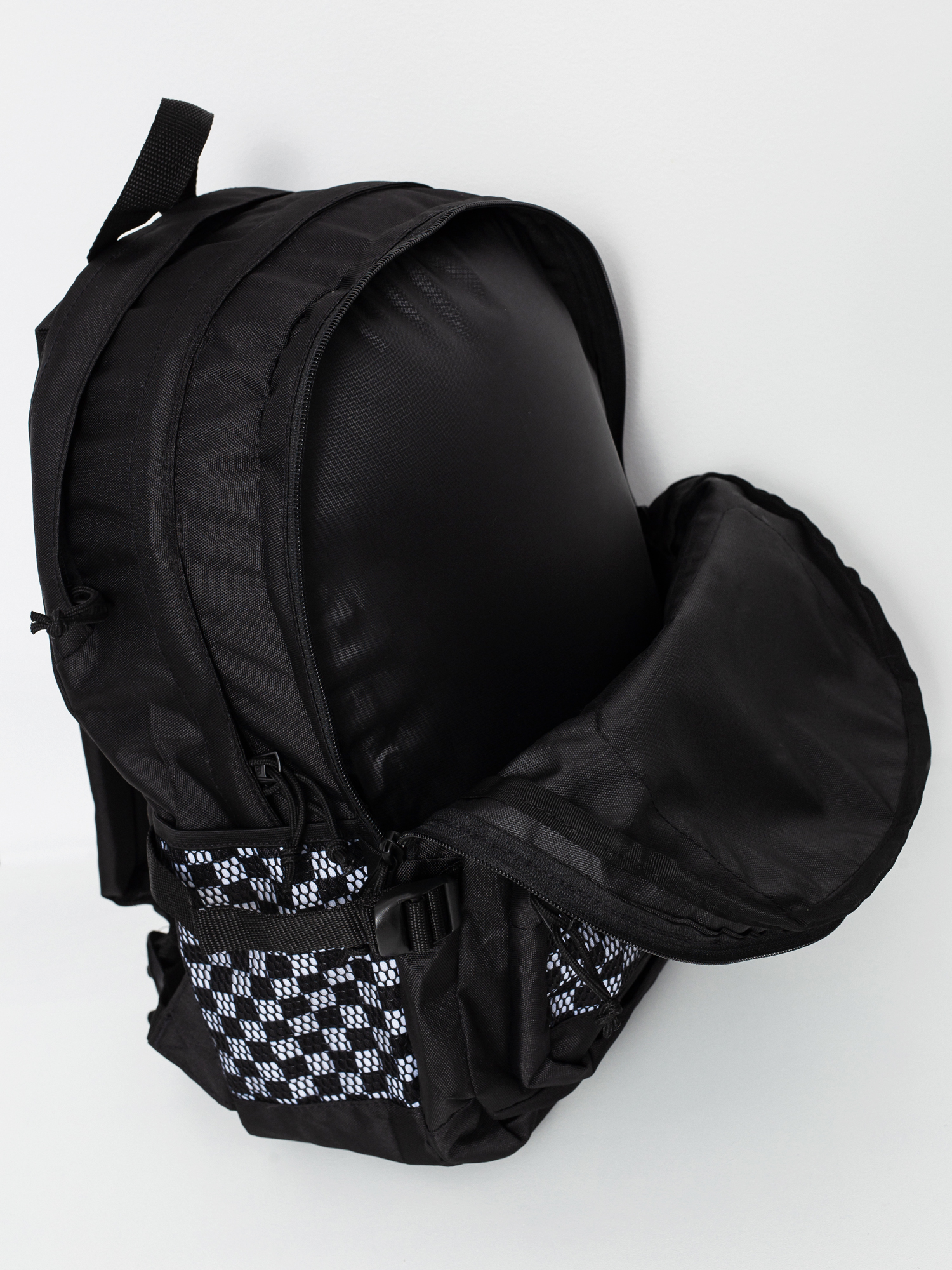 Plecak Vans Stasher Wmn (black/checkerboard)