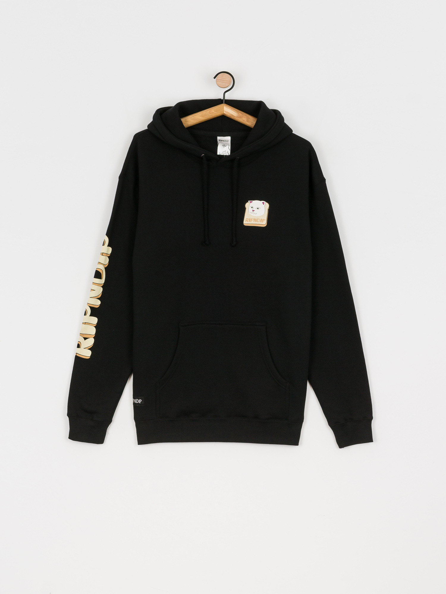 Bluza z kapturem RipNDip Gluten Free HD (black)