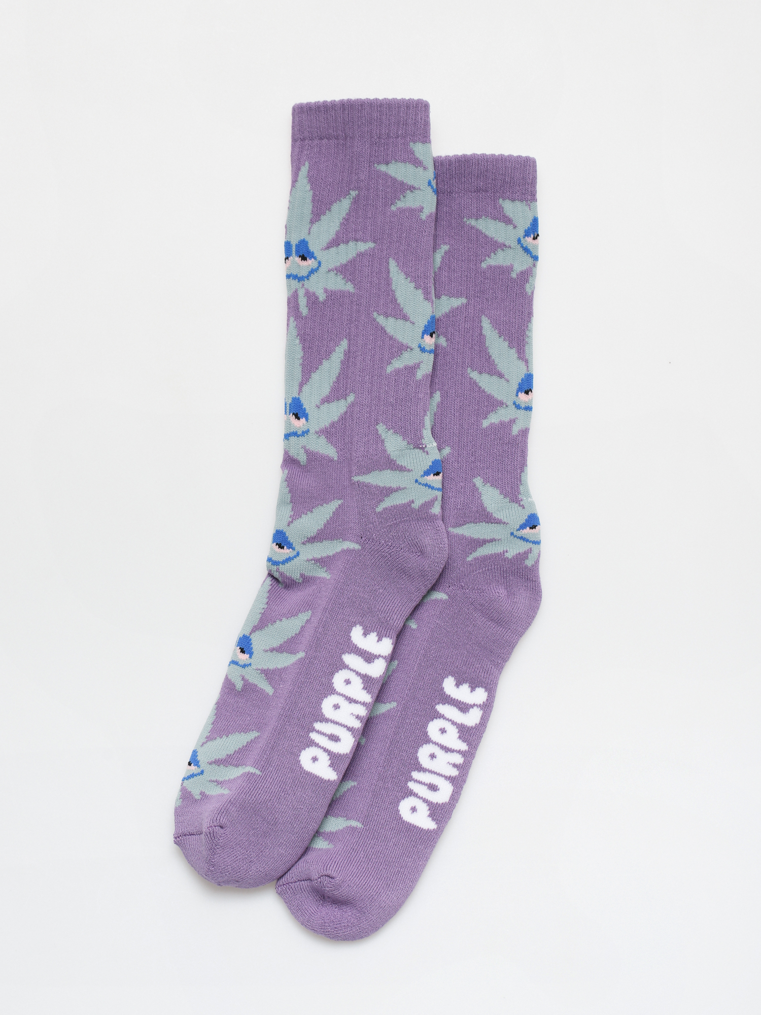 Skarpetki HUF Green Buddy Strains 2.0 (violet)