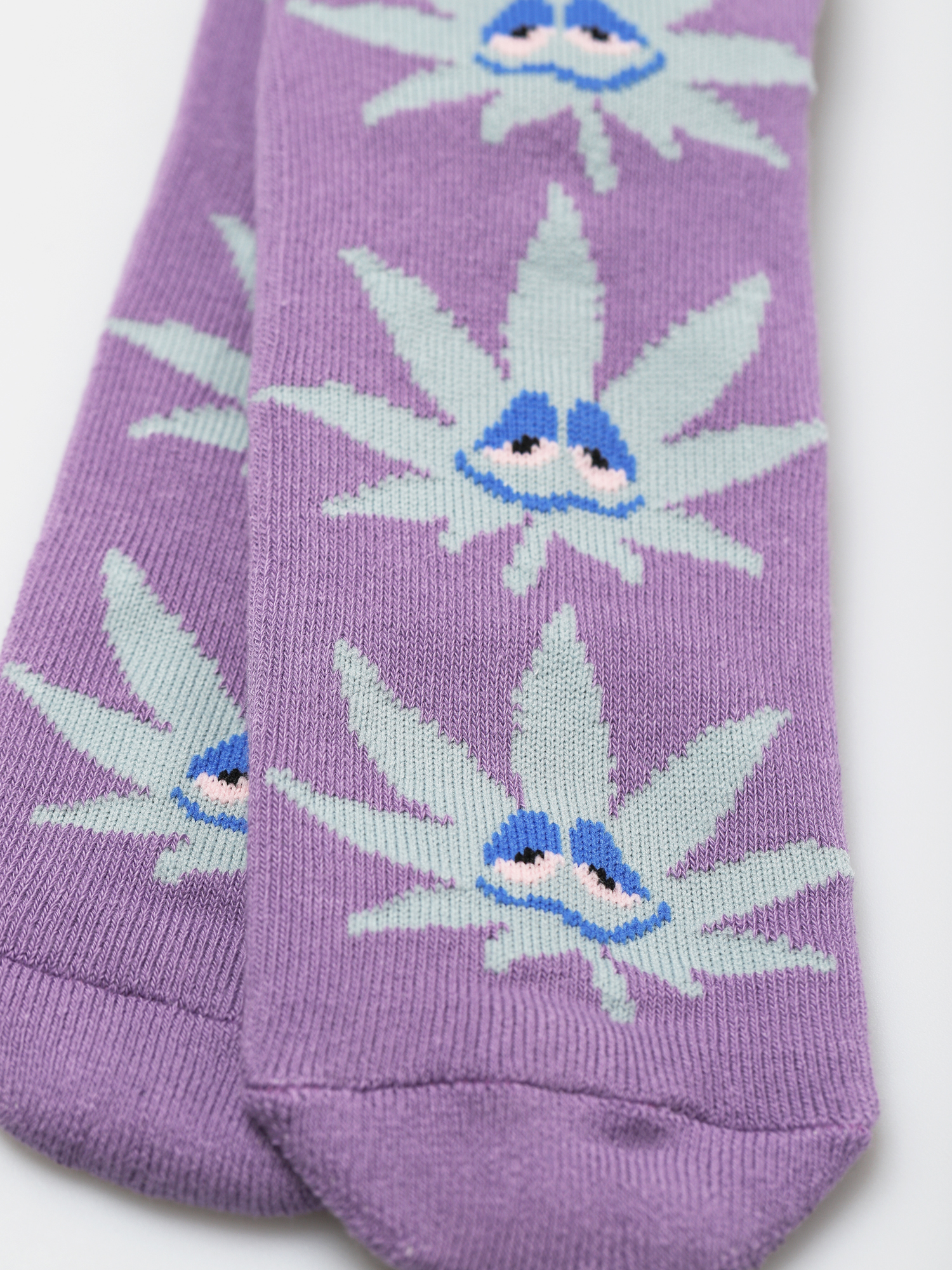 Skarpetki HUF Green Buddy Strains 2.0 (violet)