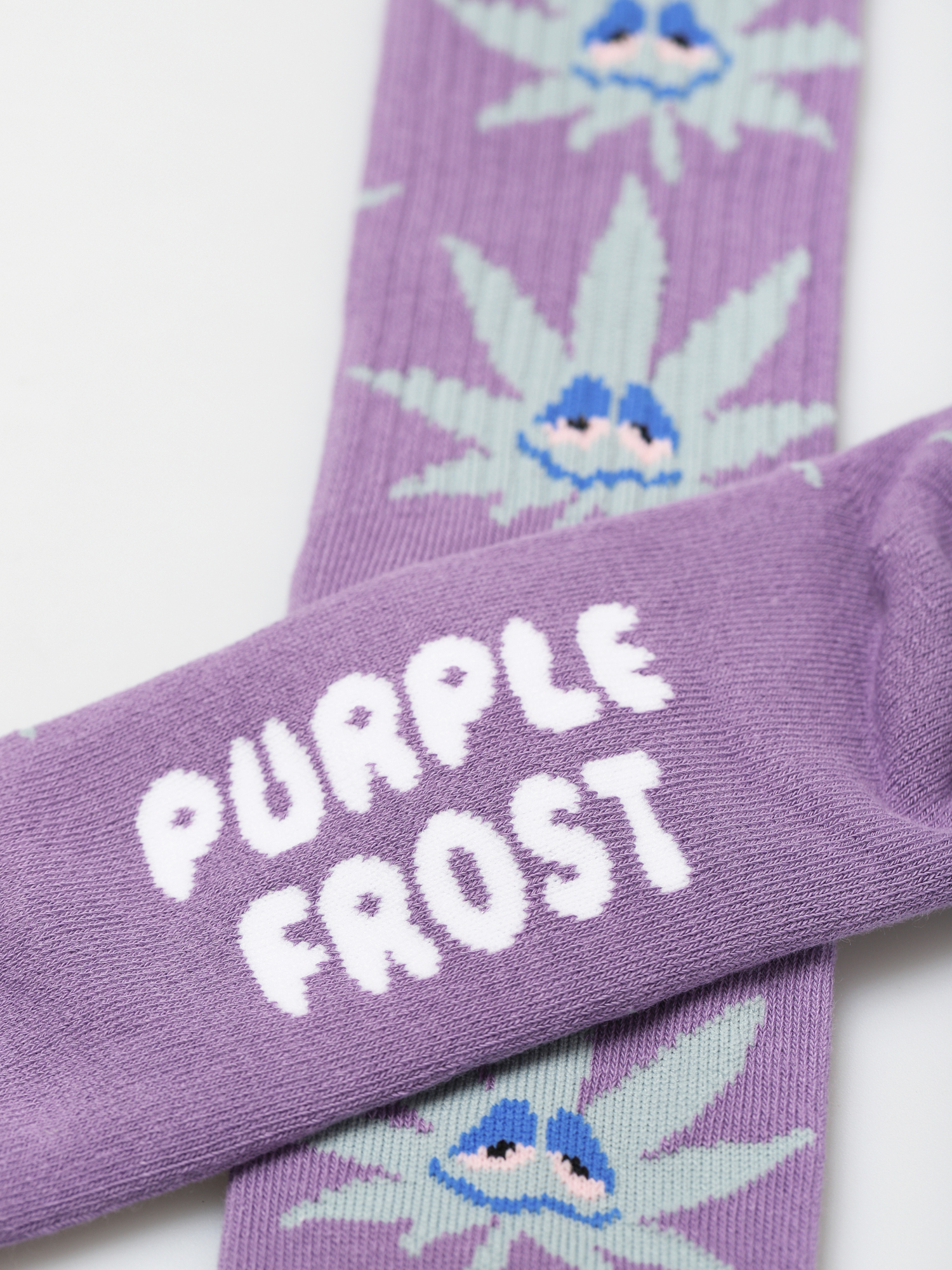 Skarpetki HUF Green Buddy Strains 2.0 (violet)
