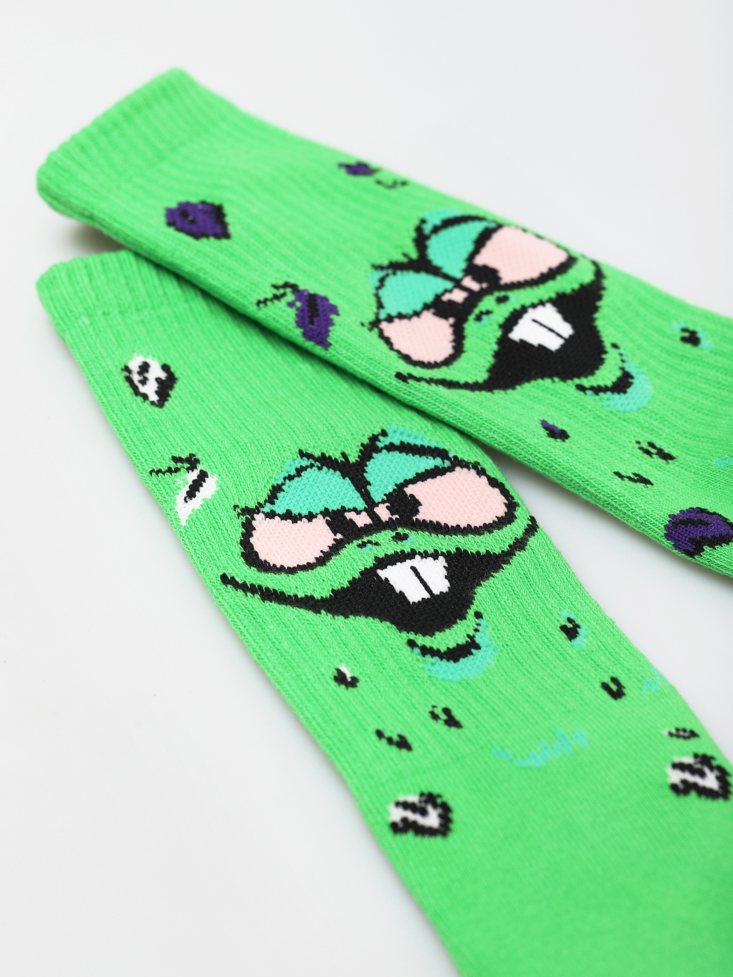 Skarpetki HUF Nug Man (green)