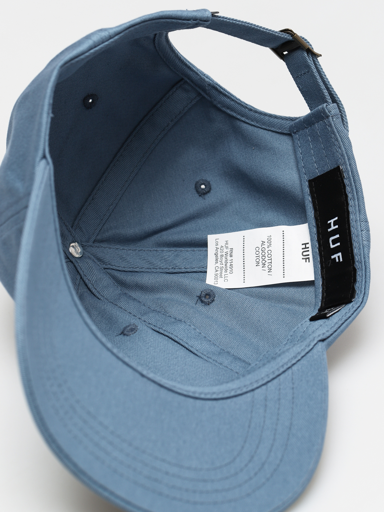 Czapka z daszkiem HUF Essentials Og Logo Cv 6 Panel (ligt blue)