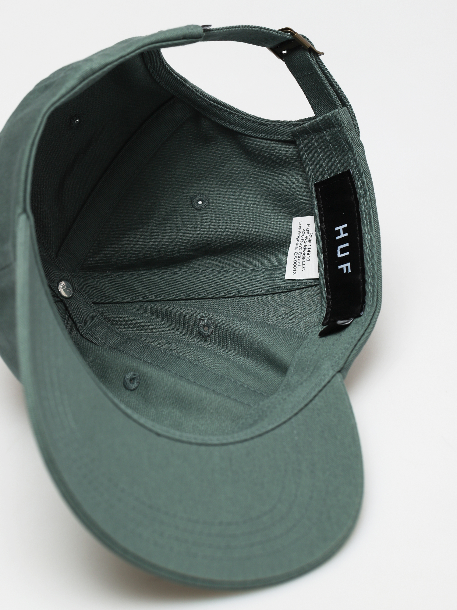 Czapka z daszkiem HUF Essentials TT Logo Cv 6 Panel (sage)