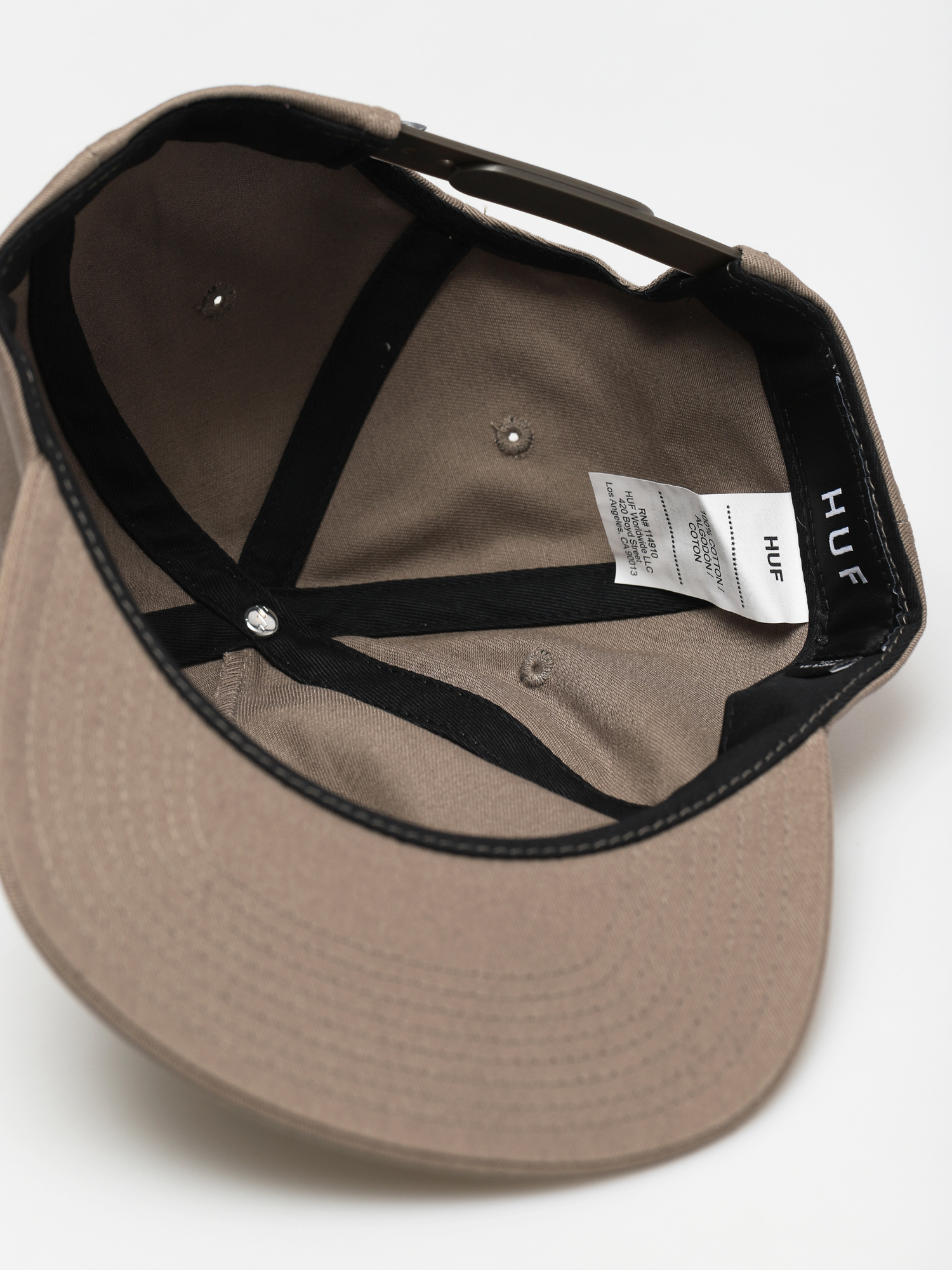 Czapka z daszkiem HUF Ess Unstructured Box (brown)