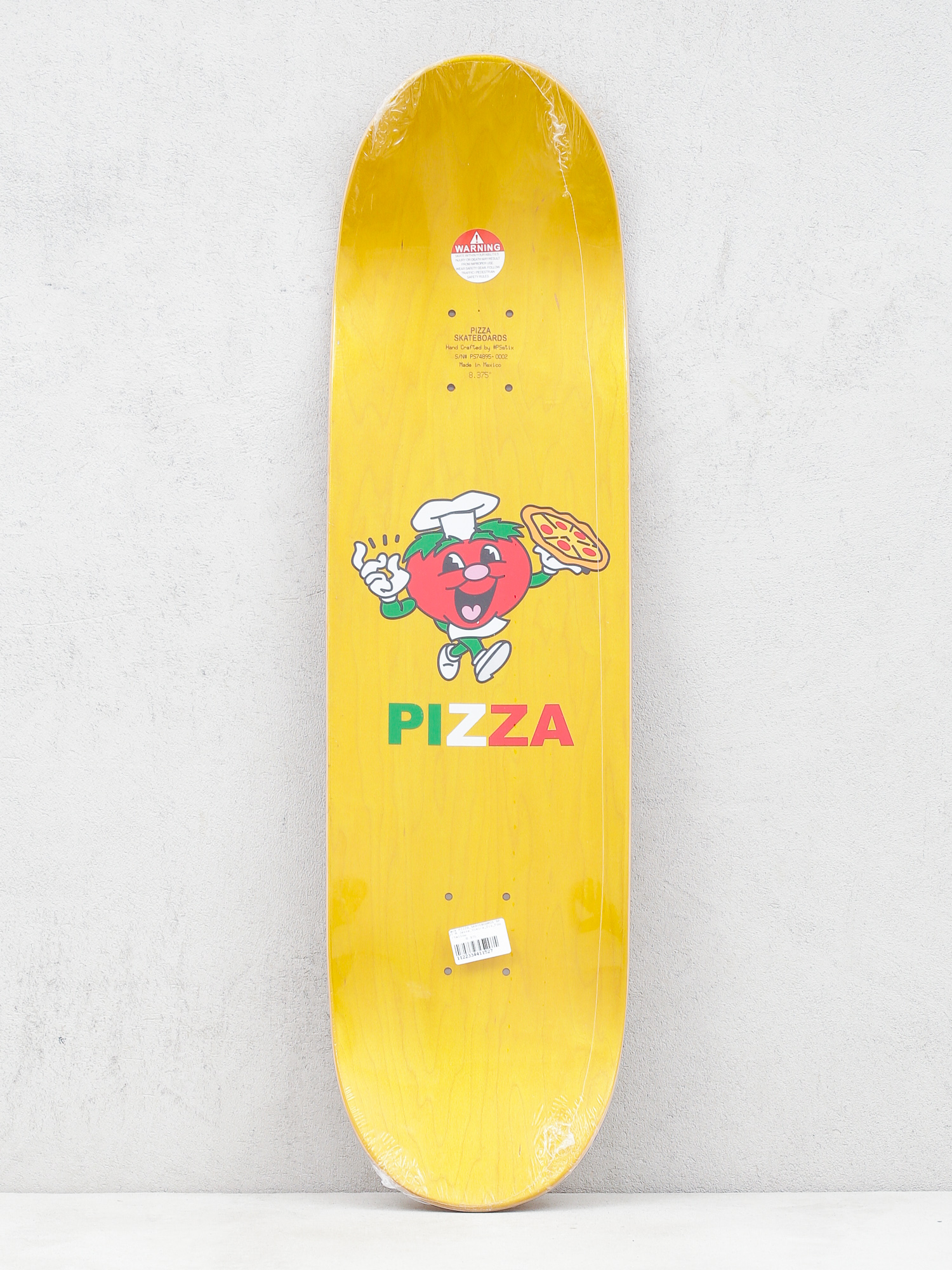 Deck Pizza Skateboards Jesse Vieira Dis Foo (yellow)