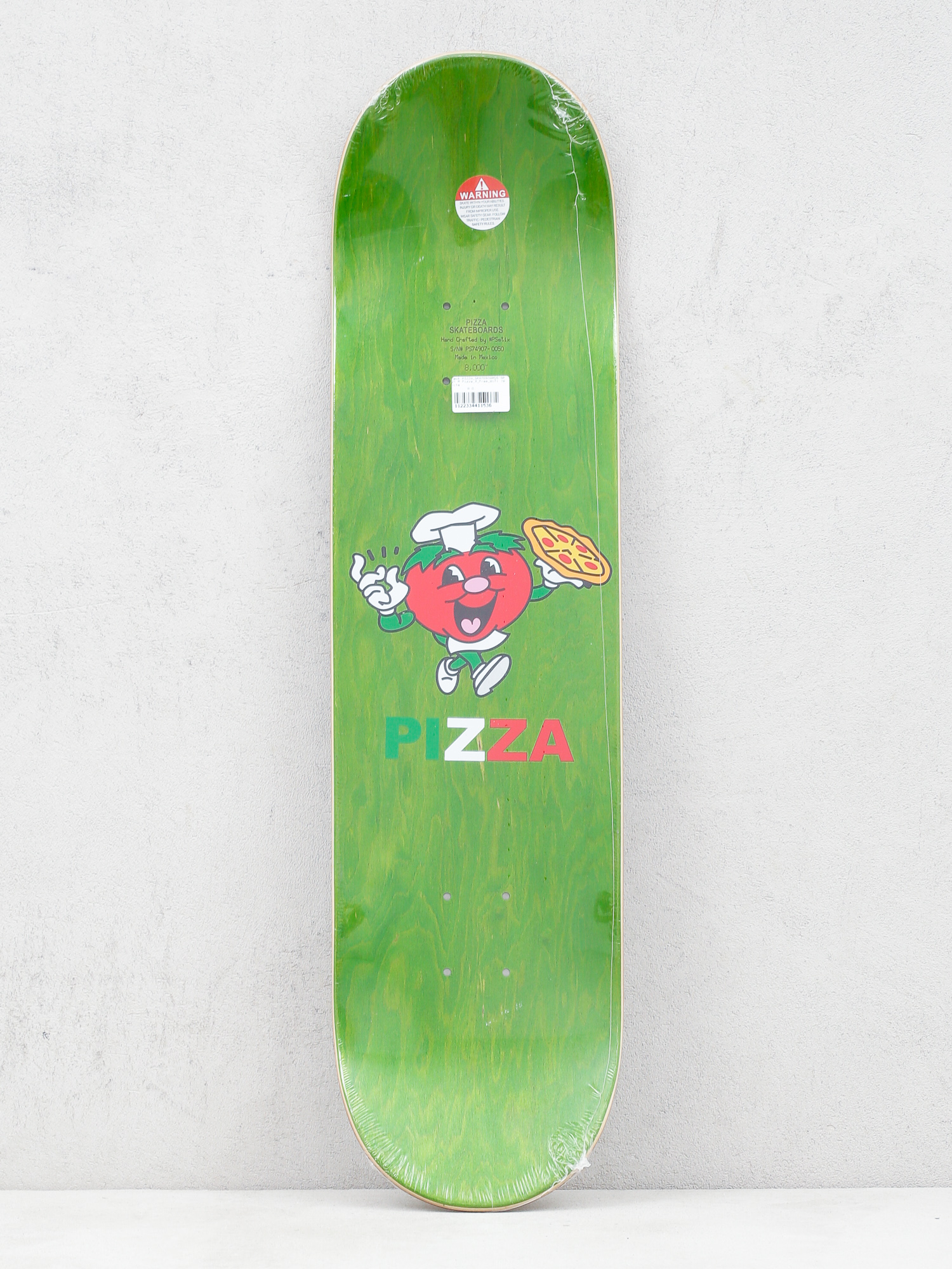 Deck Pizza Skateboards Pizza X Free Wifi (white)