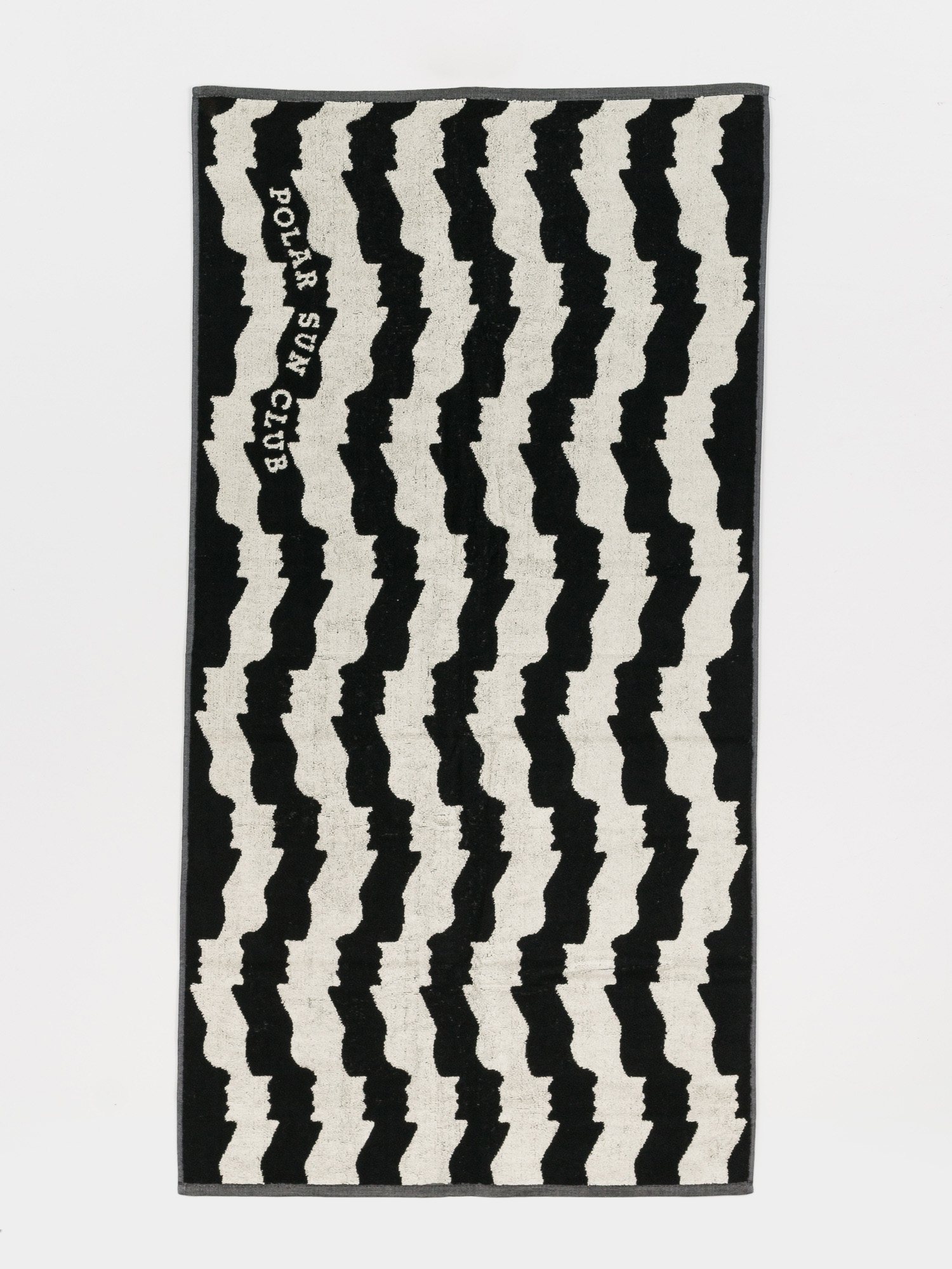 Ręcznik Polar Skate Faces Beach (black)