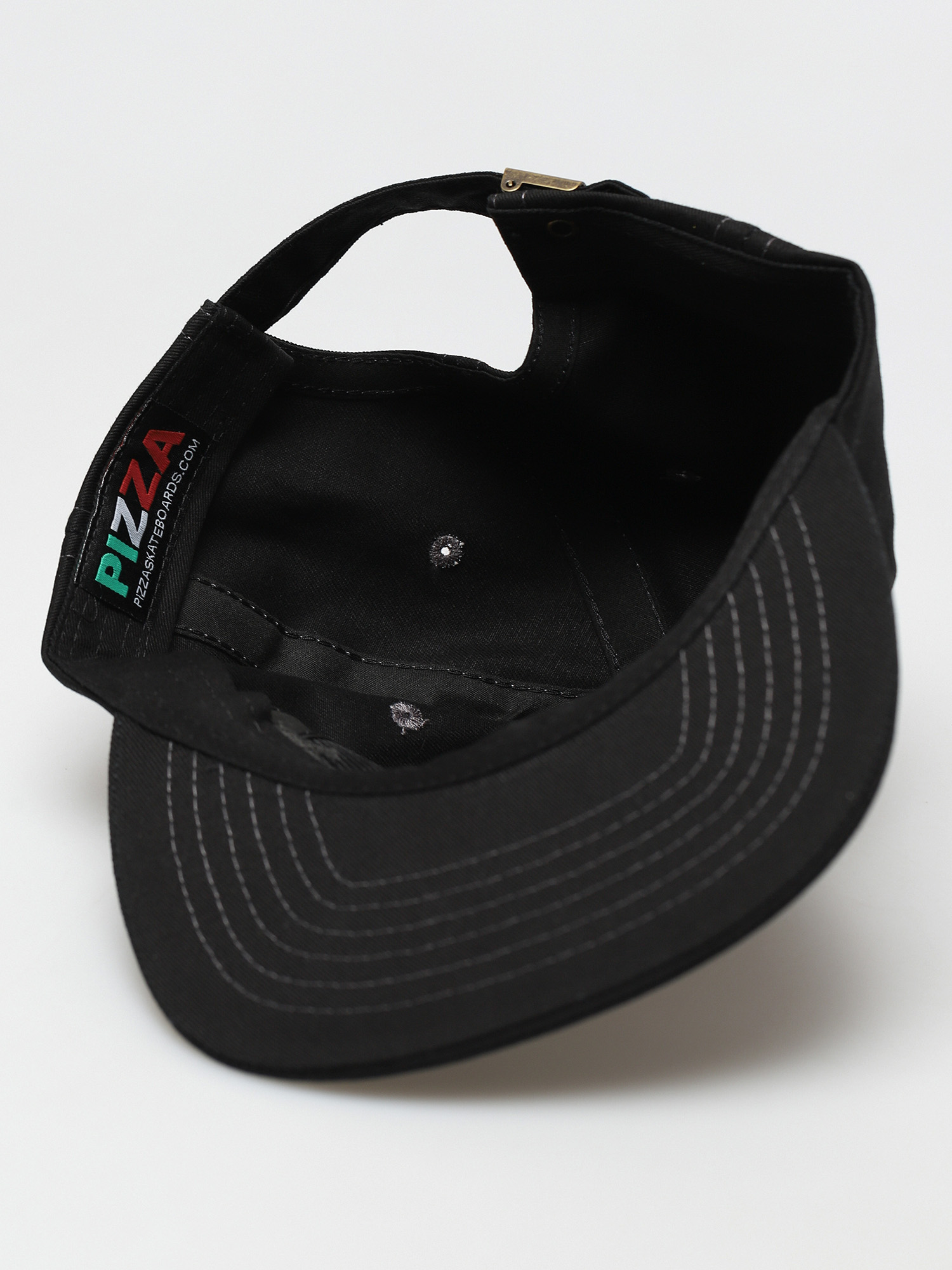 Czapka z daszkiem Pizza Skateboards Emoji 6 Panel (black)