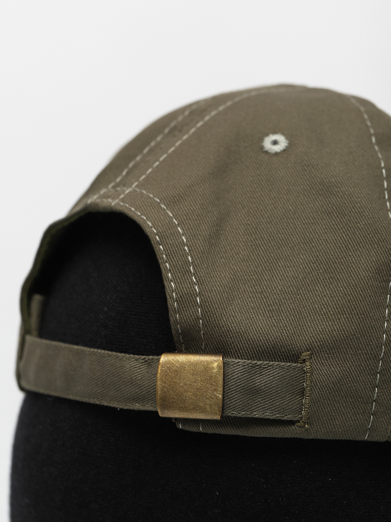 Czapka z daszkiem Pizza Skateboards Emoji 6 Panel (olive green)