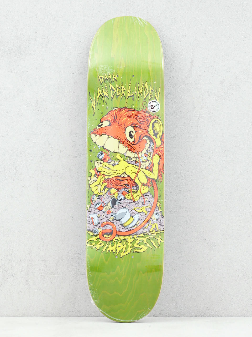 Deck Antihero Daan Grimple Guest (green)