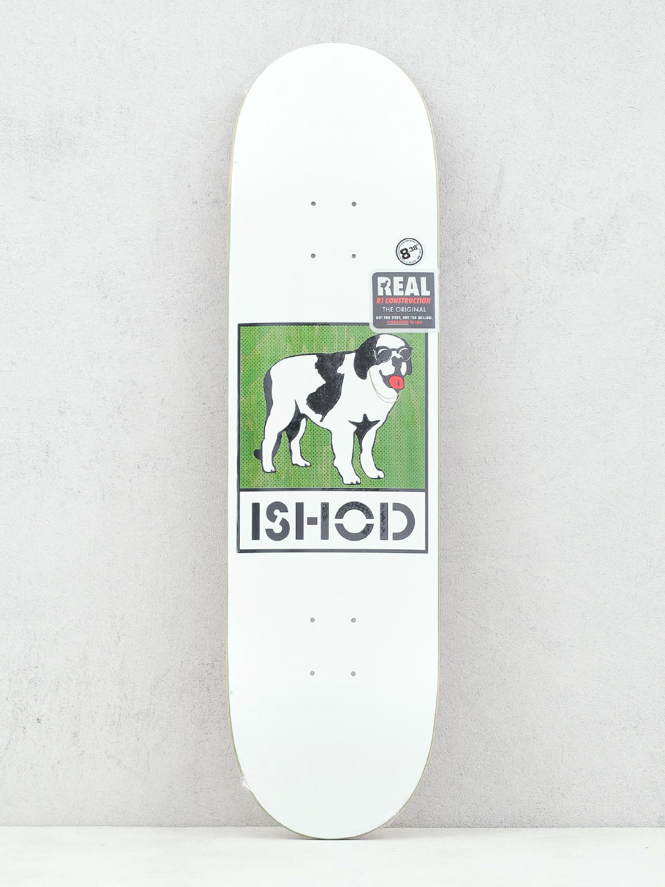 Deck Real Ishod Big Woof (white/green)