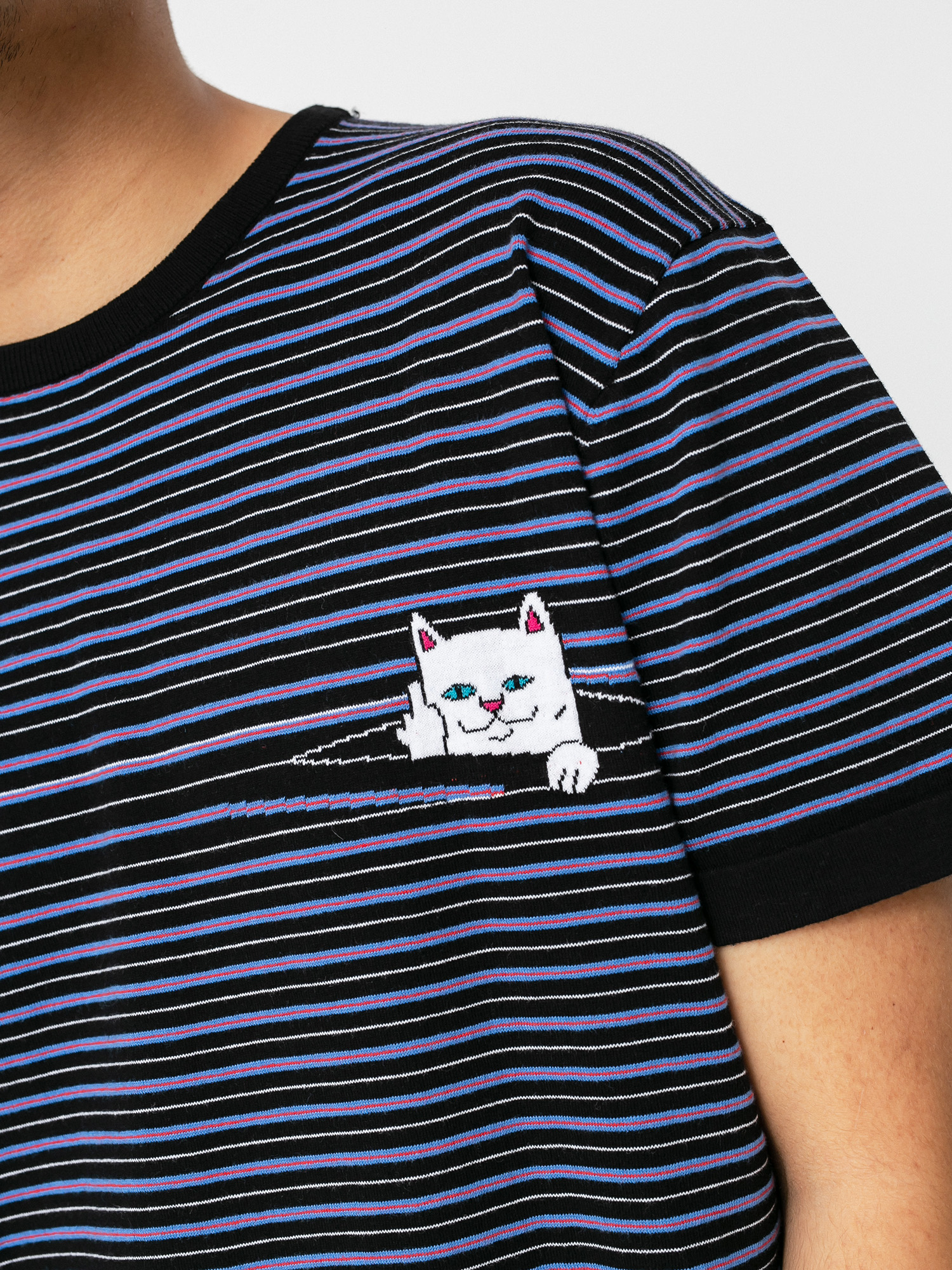 T-shirt RipNDip Peeking Nerm Jacquard Knitted (multi)