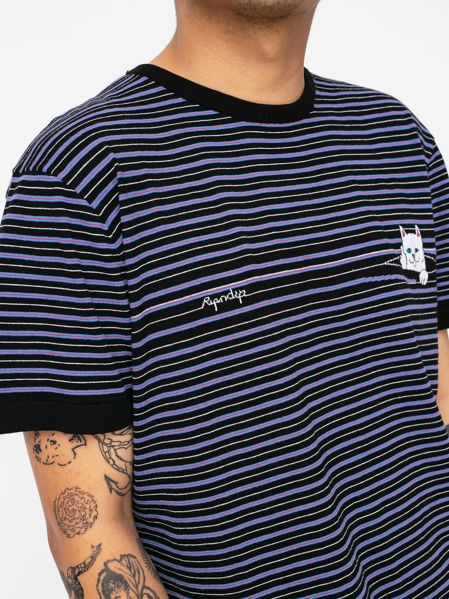 T-shirt RipNDip Peeking Nerm Jacquard Knitted (multi)