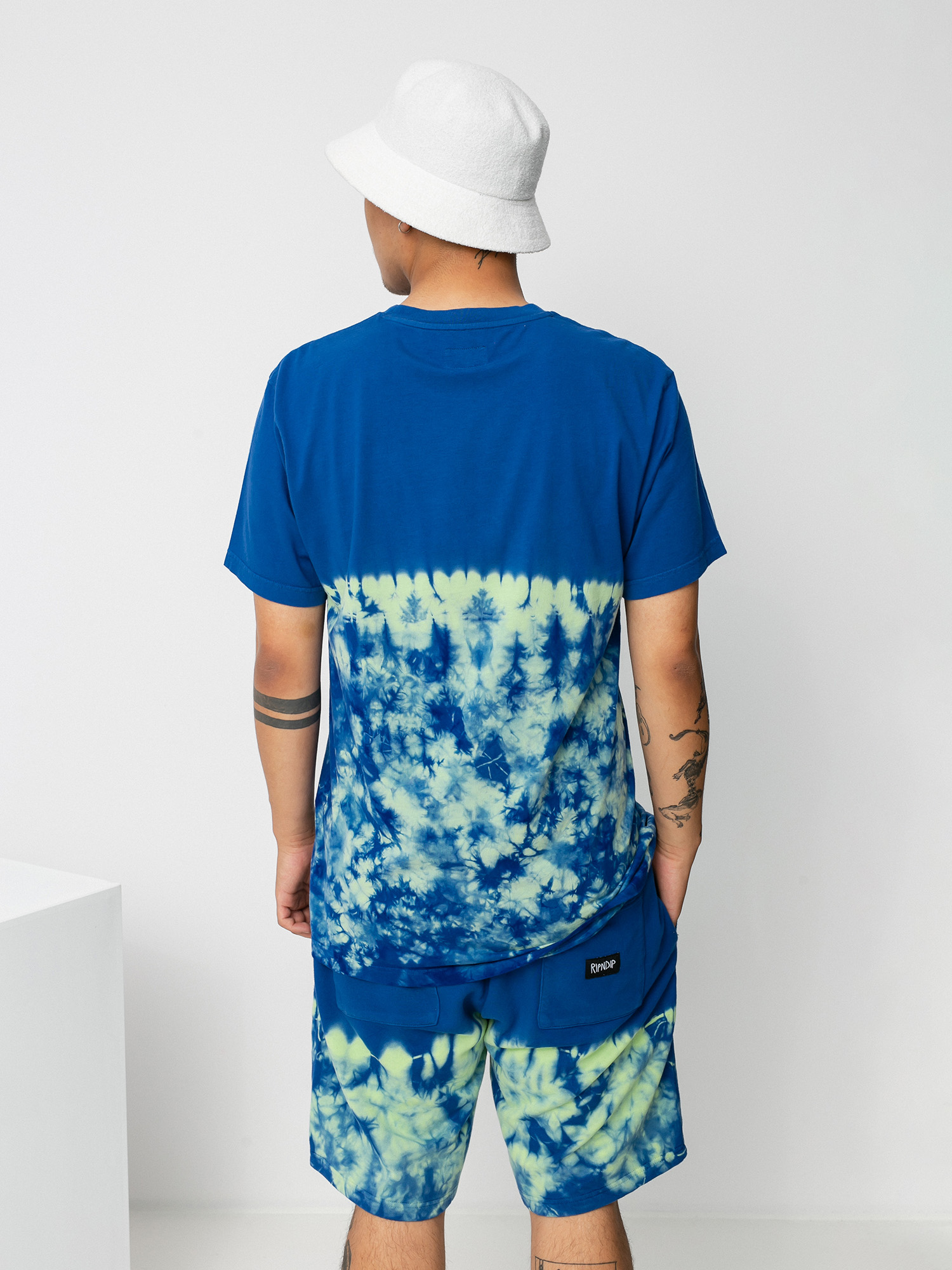 T-shirt RipNDip Prisma Embroidered (navy/green)