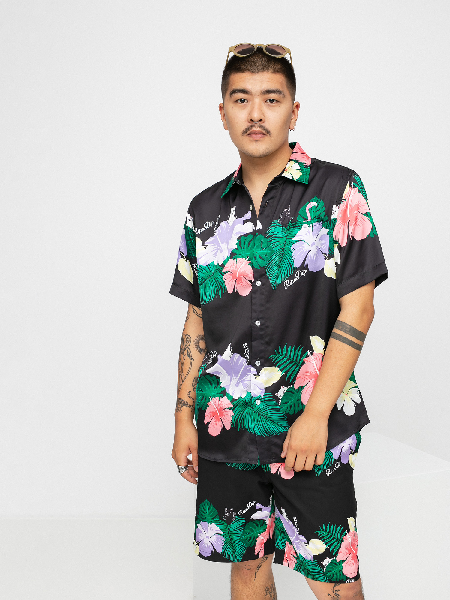 Koszula RipNDip Pablo Buttun Up (black)