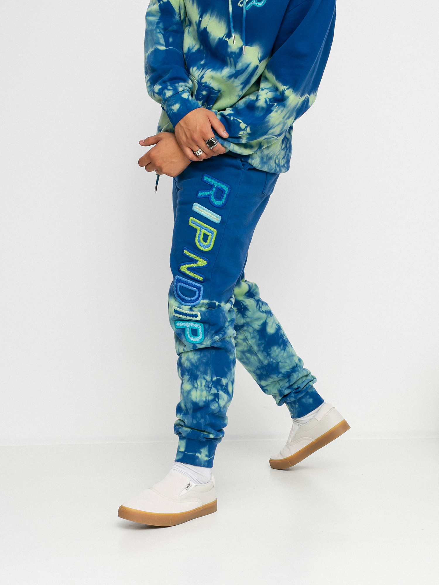 Spodnie RipNDip Prisma (navy/green)
