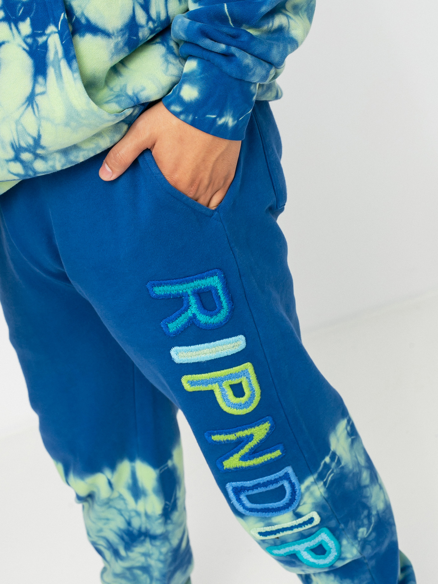 Spodnie RipNDip Prisma (navy/green)