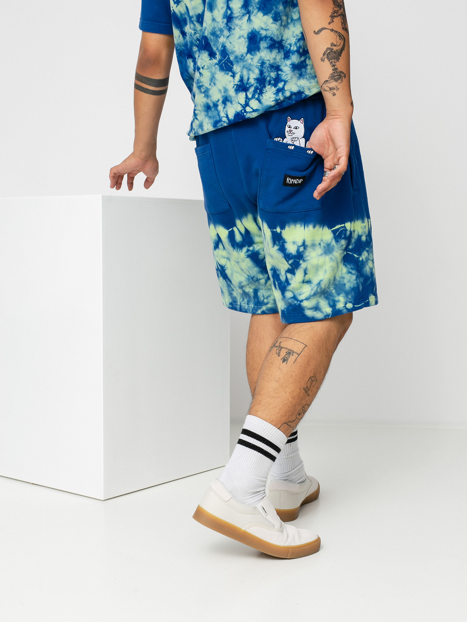 Szorty RipNDip Prisma (navy/green)