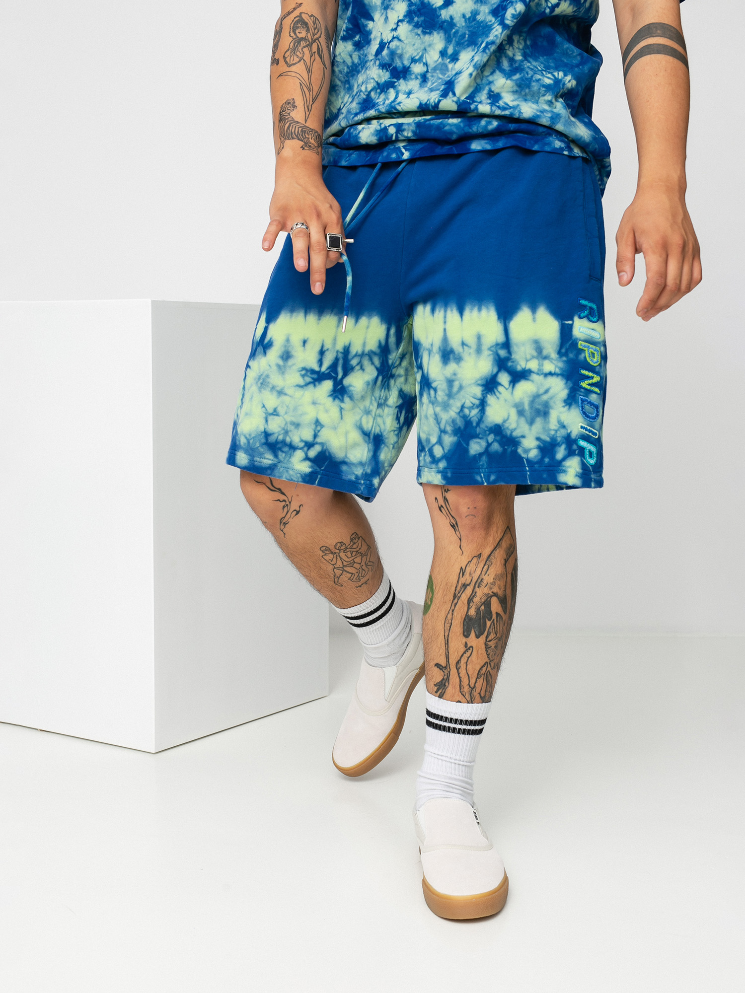 Szorty RipNDip Prisma (navy/green)