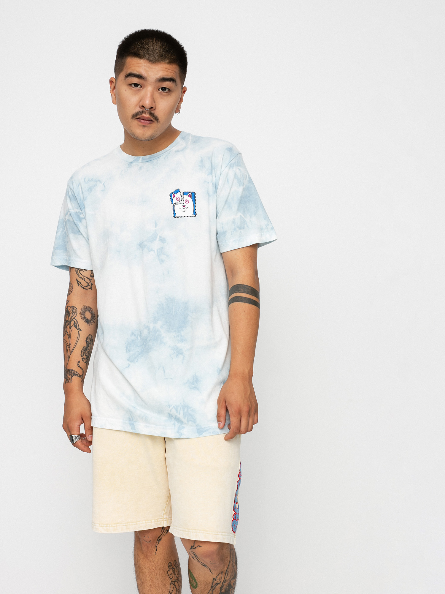 T-shirt RipNDip Acid Playdo (light blue cloud wash)