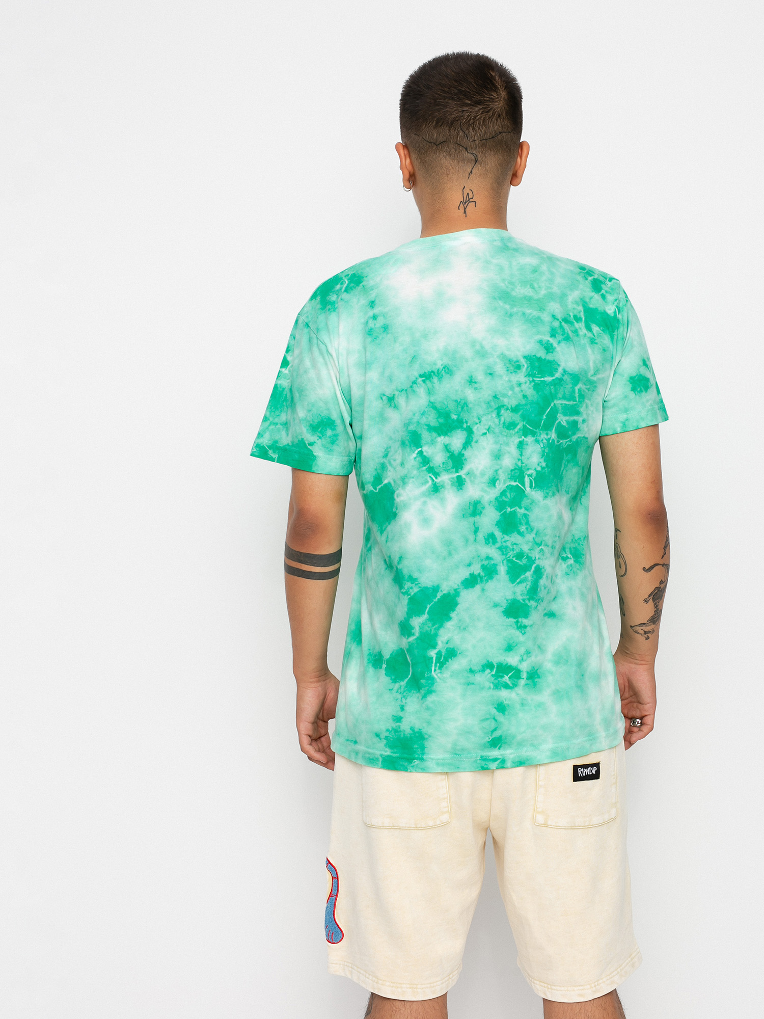 T-shirt RipNDip Stoned Again (green acid wash)